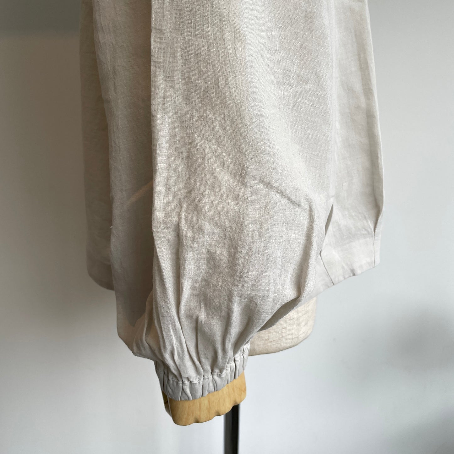 Aさま専用handsofcreation //CV100/2✕ 60/cotton/LinenCloth バンドカラーシアブルゾン　01610403