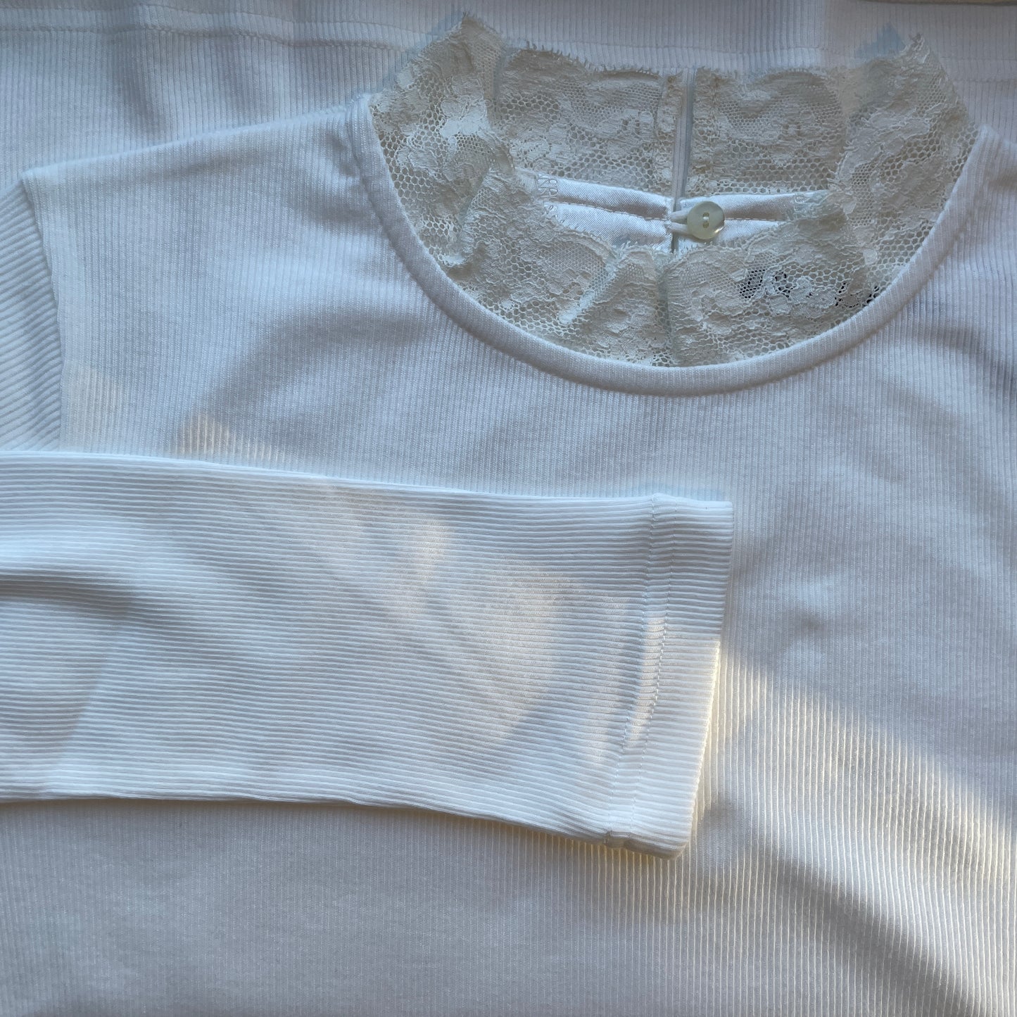 porterdesboutons//モックネックレーステレコ　P-24011