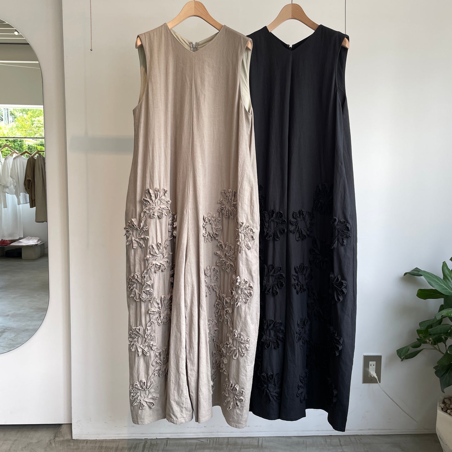qiri//rondo ribbon embroidery オールインワン　6301PT009251