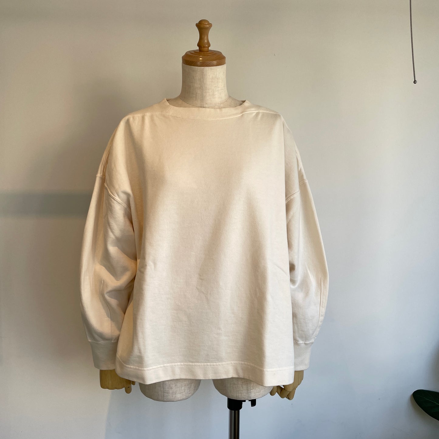 handsofcreation//40/20コマミニ裏毛変形リブカラーP/O 01550892