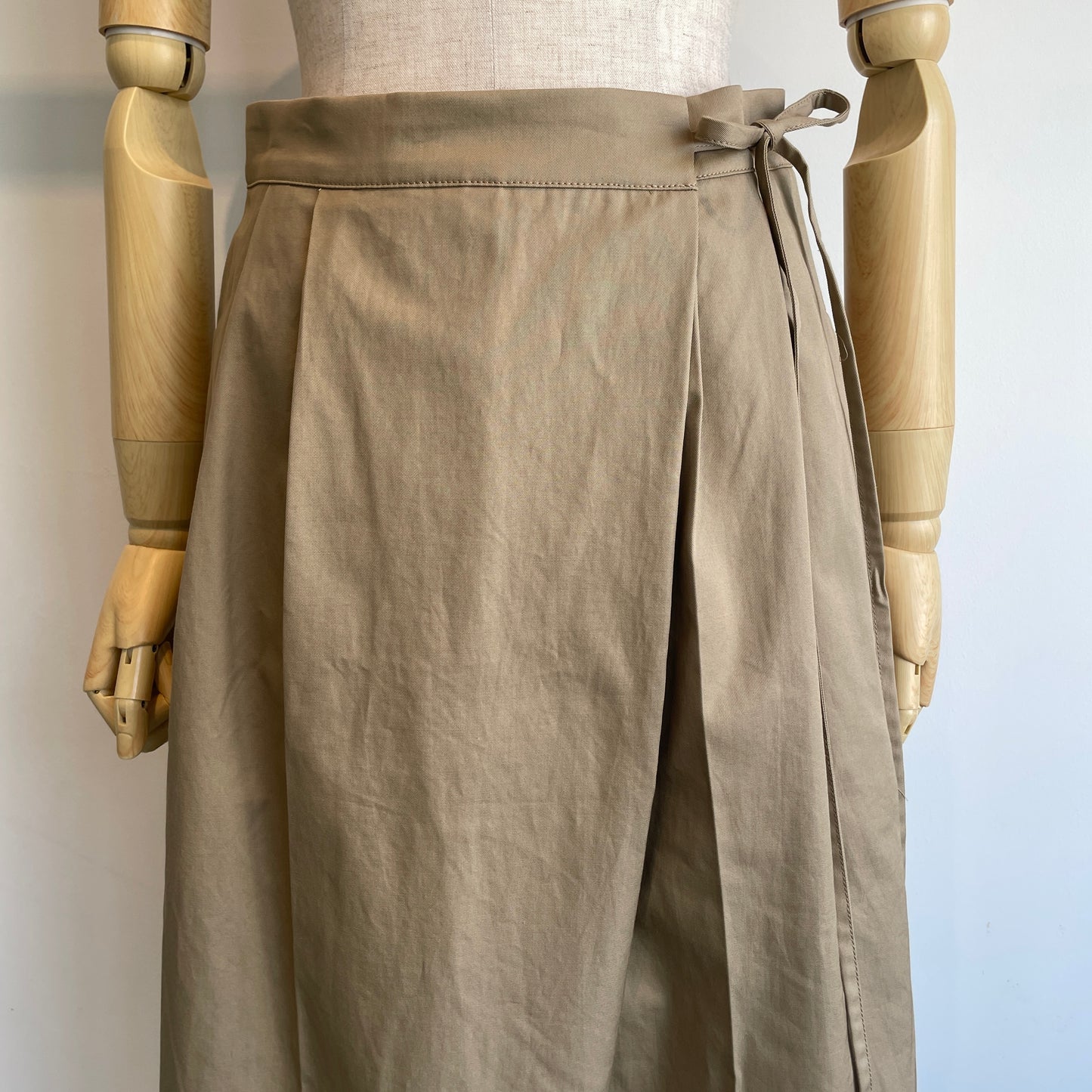 yuni//master seed Cotton chino wrap パンツ　1701PT007262