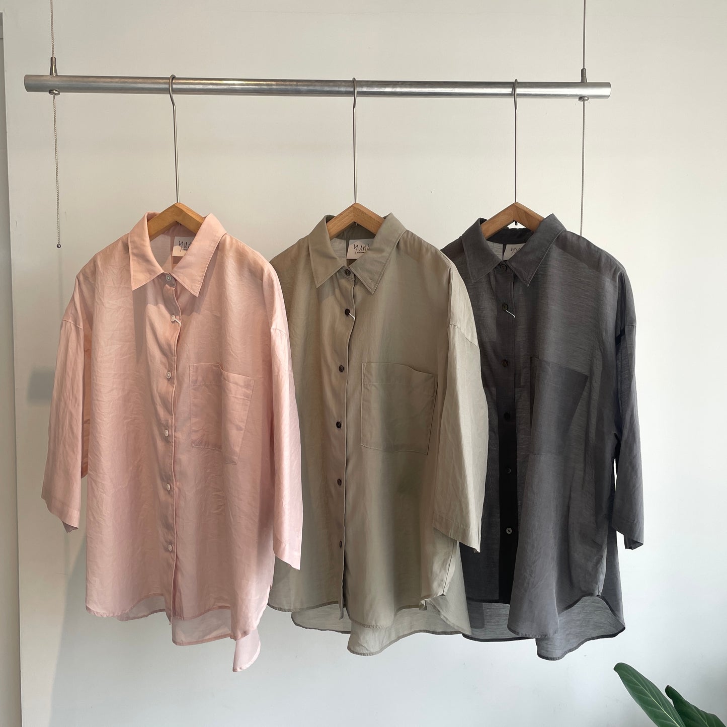 yuni//C/Si short シャツ　1701BL034261