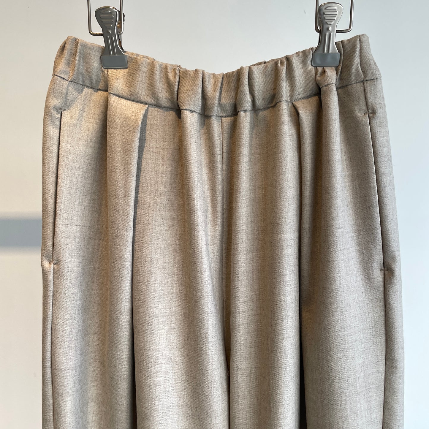 yuni//washable wool gum tack パンツ　1701PT009252