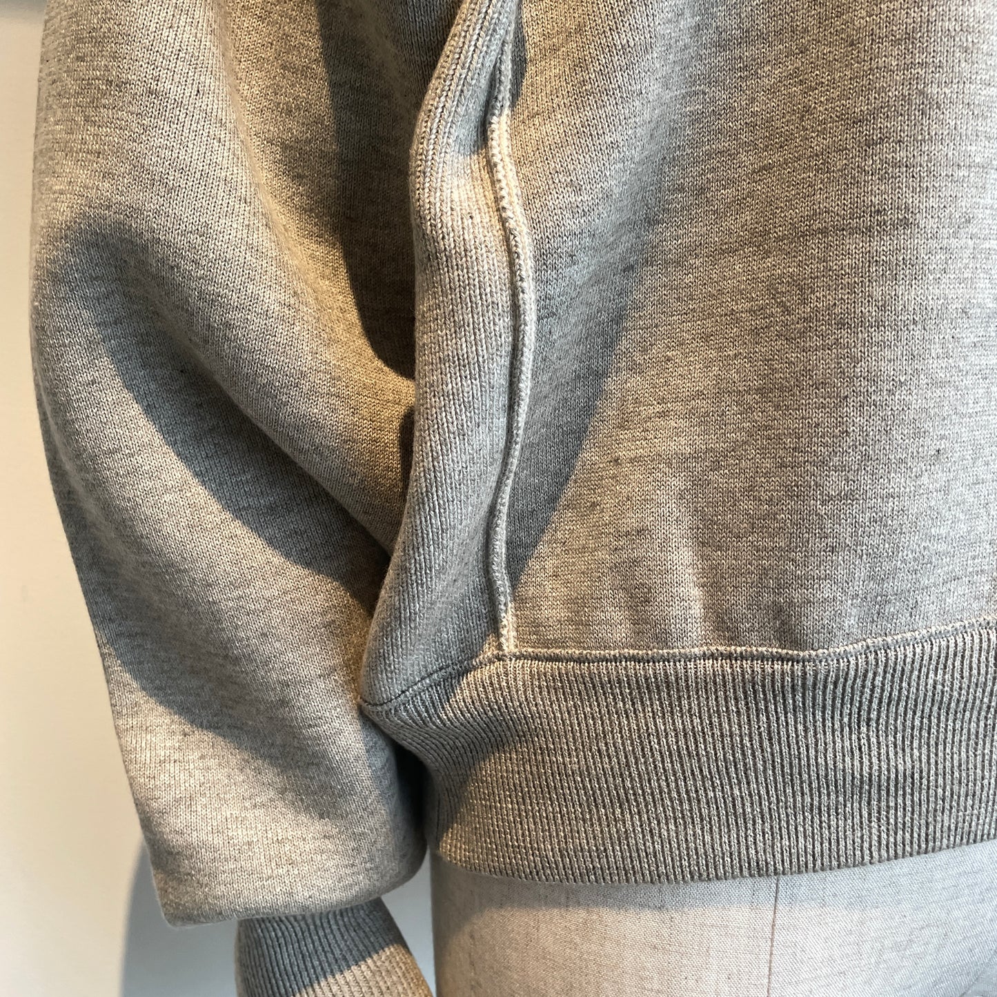 UNDYED //KNIT W FACE TRIM CREW PO USN24SKC060