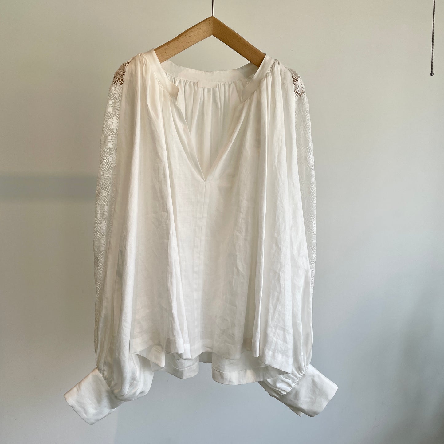 Heriter //valenciennes lace blouse H1-24-3005