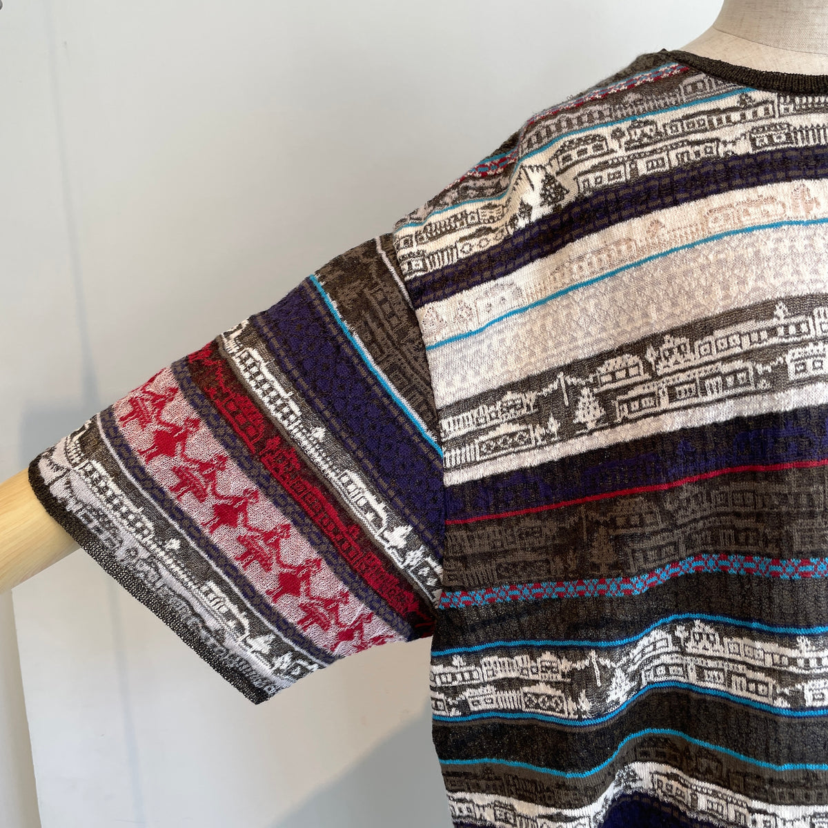 ASEEDONCLOUD【受注商品】//Color collectors knit t-shirt
271806