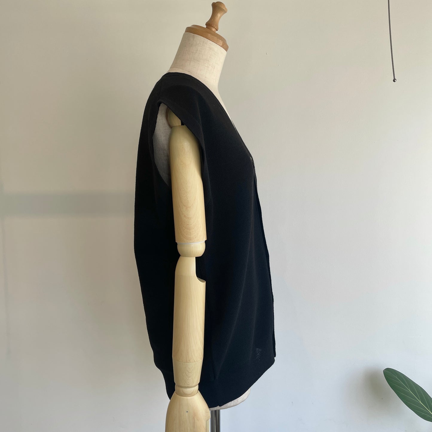 HAVERSACK //14GW鹿の子編みニットベスト　832600