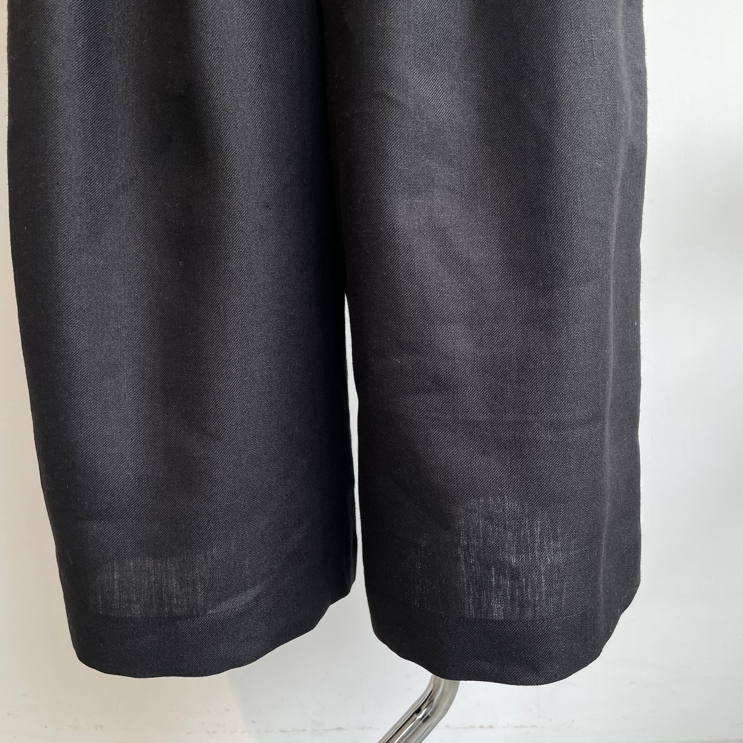 SI HIRAI//グリッターリネンANCLE WIDE PANT  CHSS26-7004