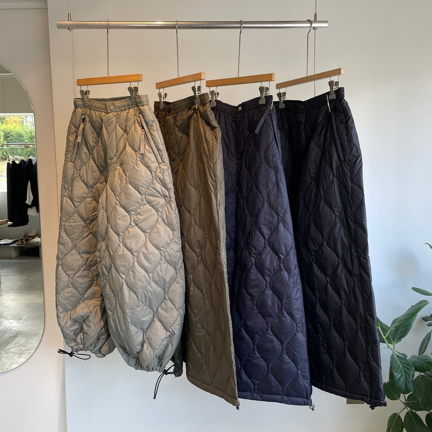 TAION//ミリタリー スプリット ダウンスカート(パンツ) -ソフトシェル TAION- W159LSSKML-1