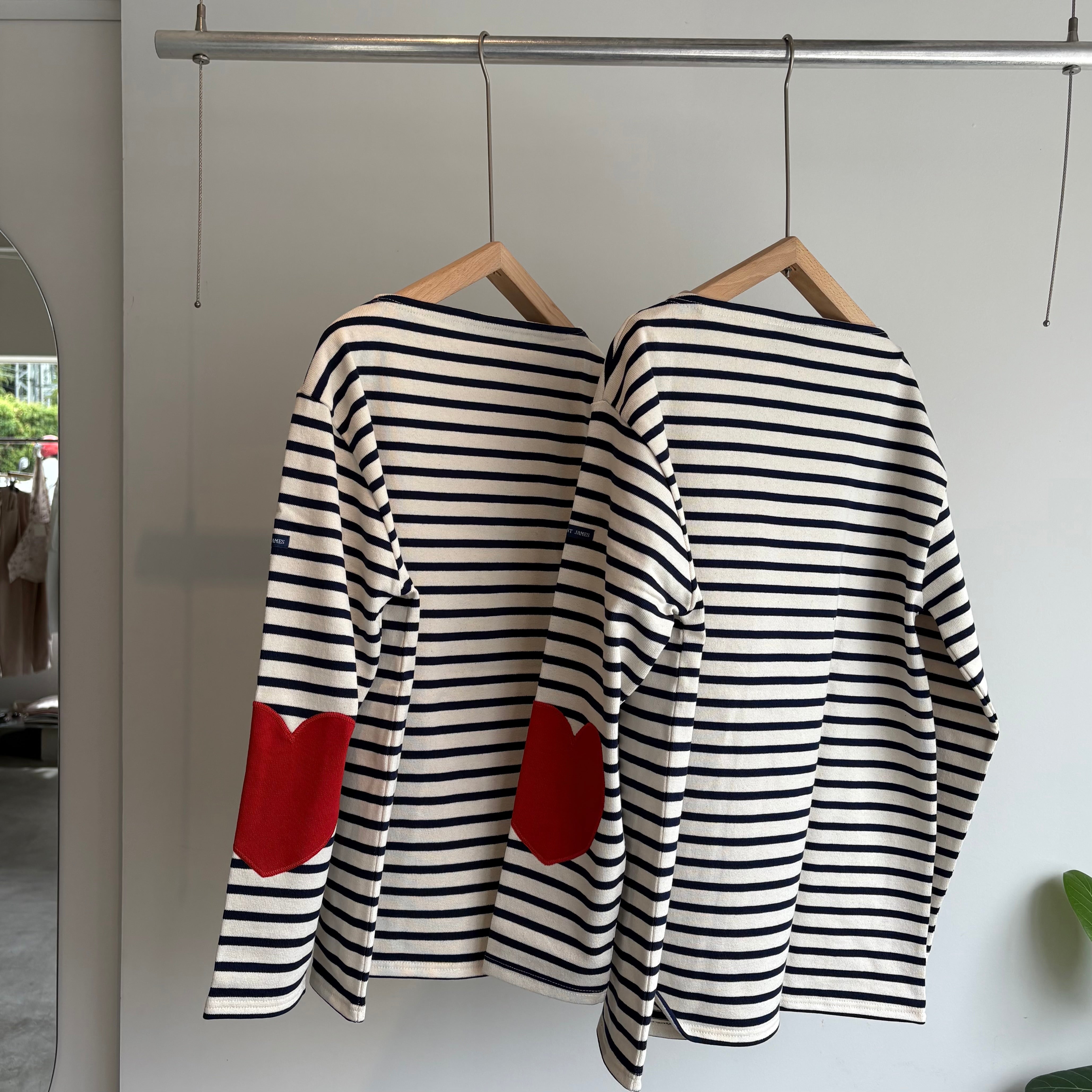 SAINTJAMES//ウェッソン［ハートエルボーパッチ］ 24JC OUES