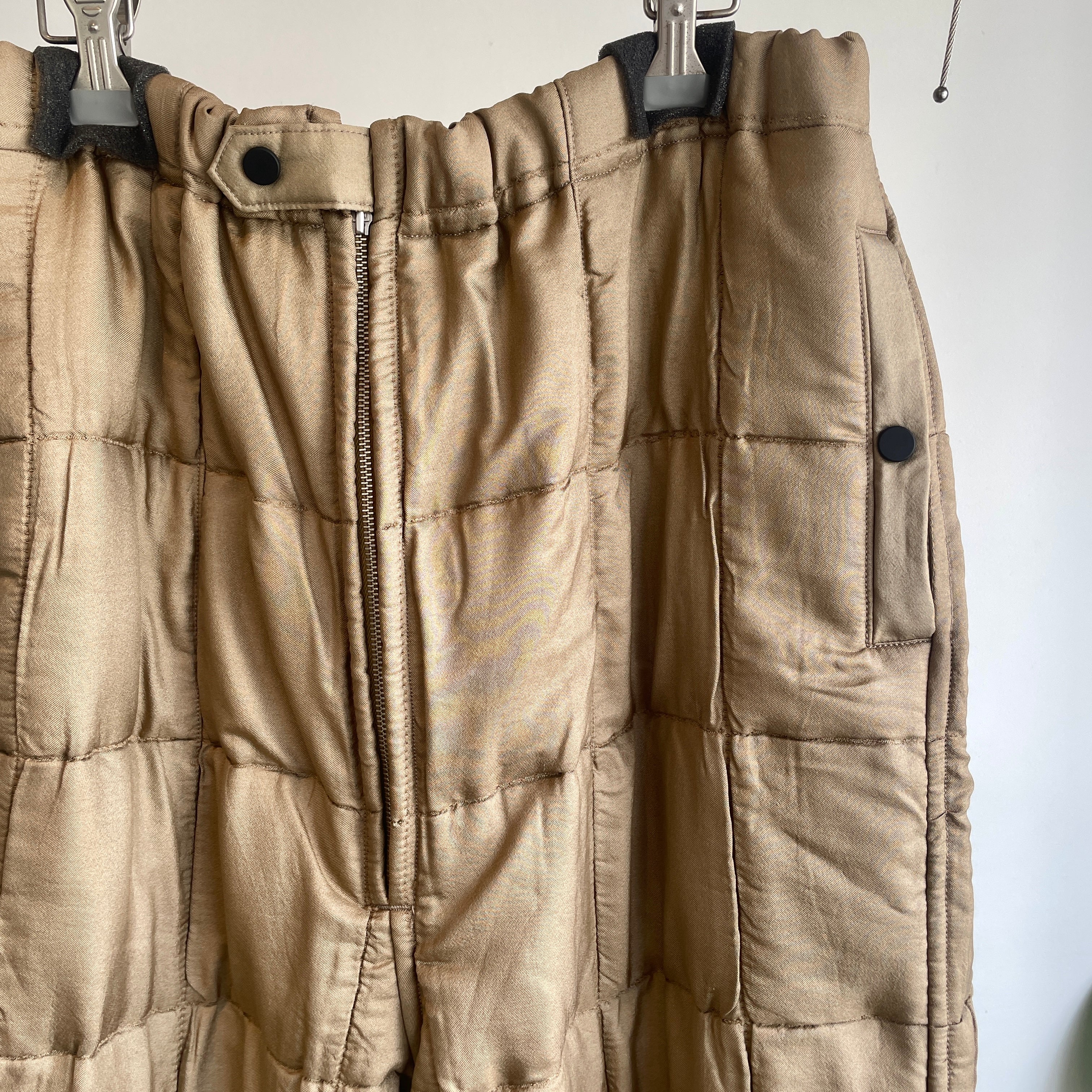 HAVERSACK //シルクキルティングワイドイージーパンツ 462533 – hibikiru