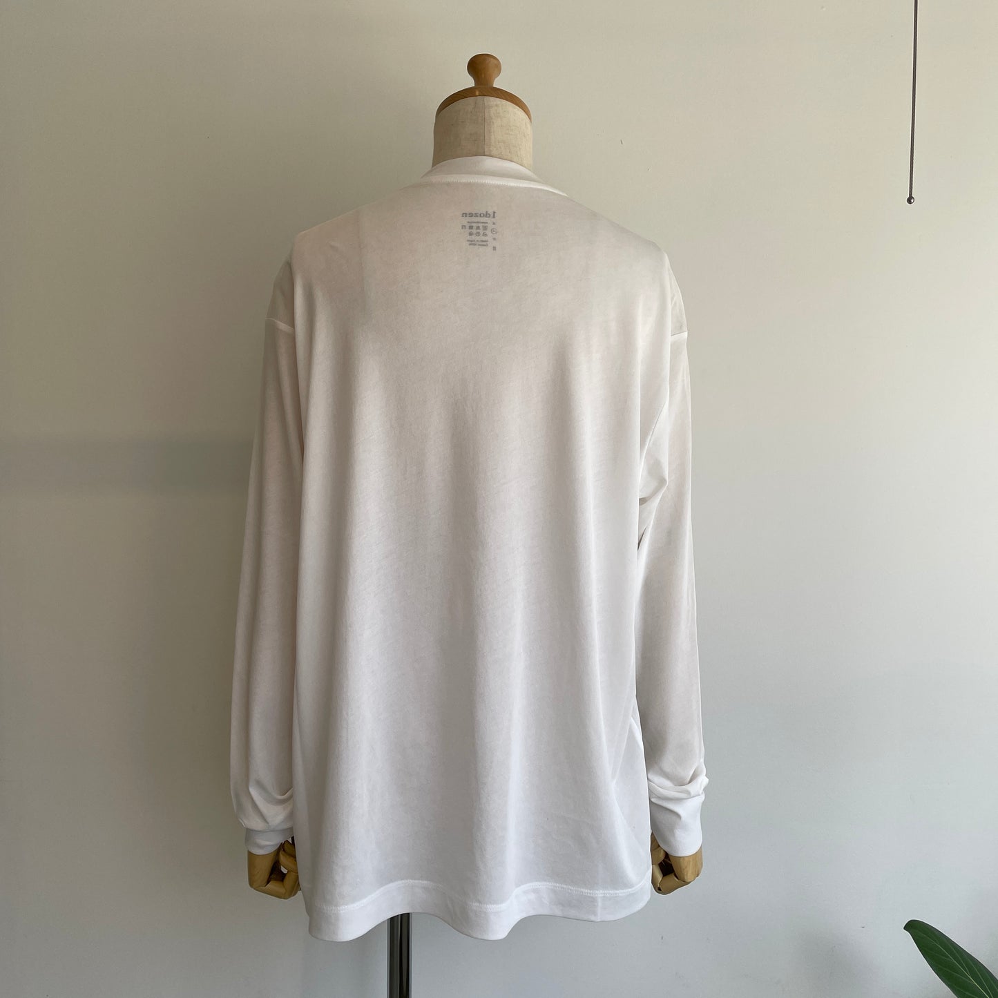 1 dozen //ペーパーコットンユニセックスロングスリーブ 770180