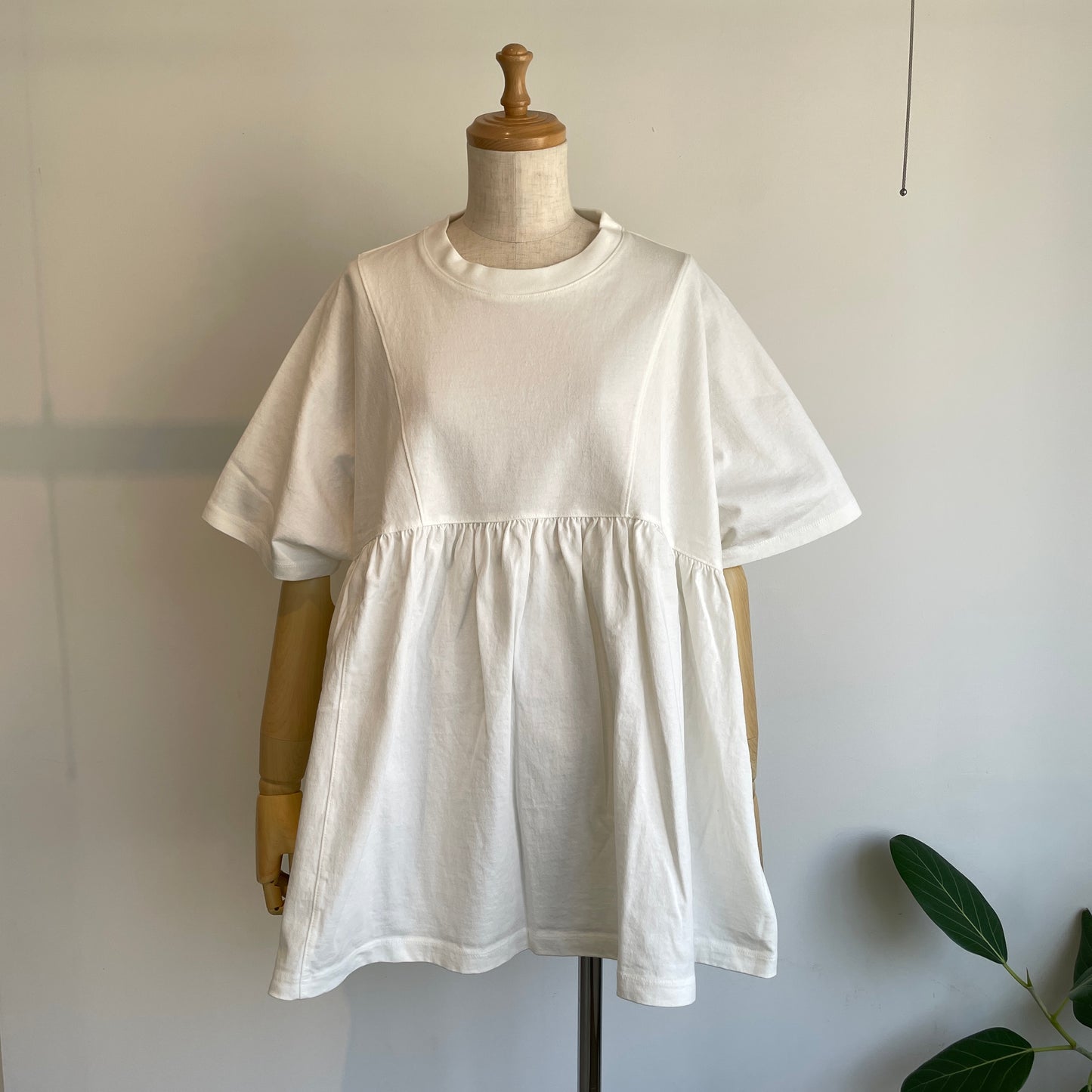 buoy buoy//VINTAGE REAL gather T-シャツ　2701CT010261