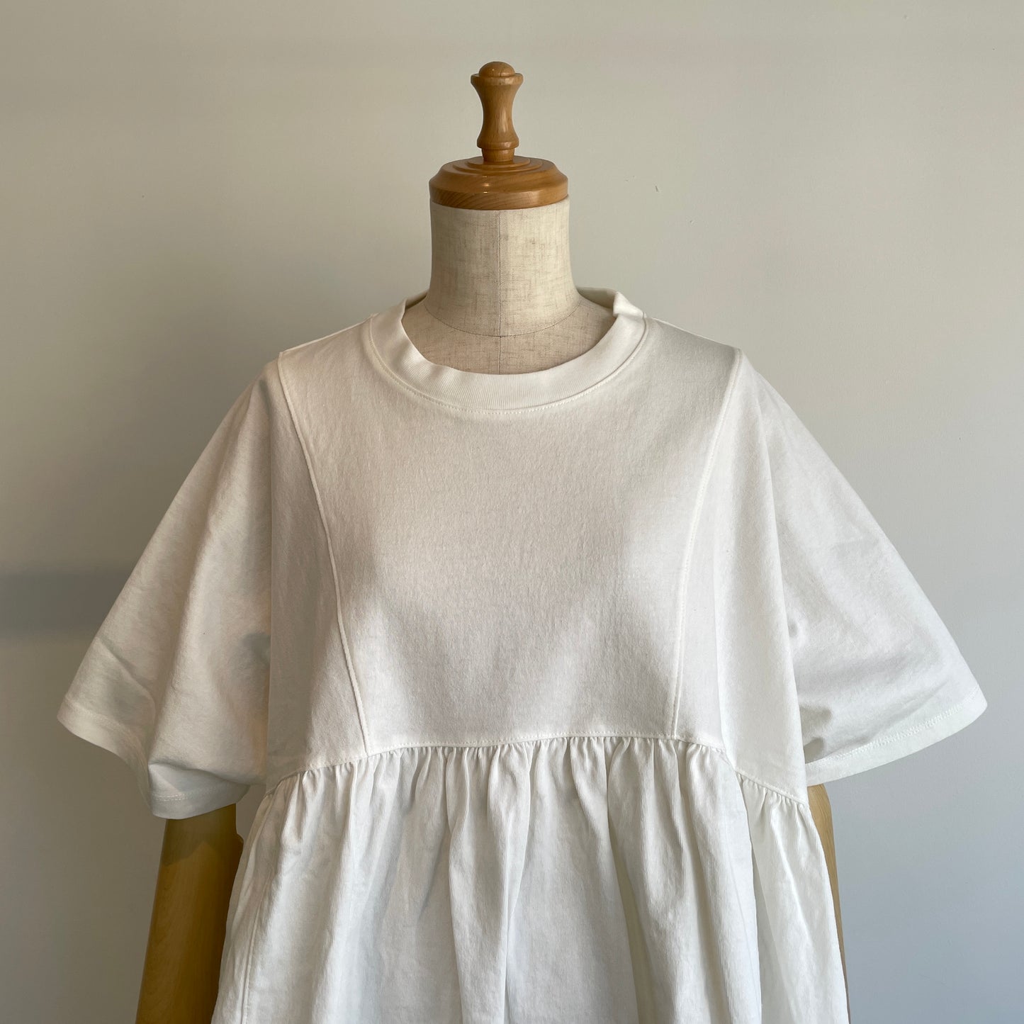 buoy buoy//VINTAGE REAL gather T-シャツ　2701CT010261