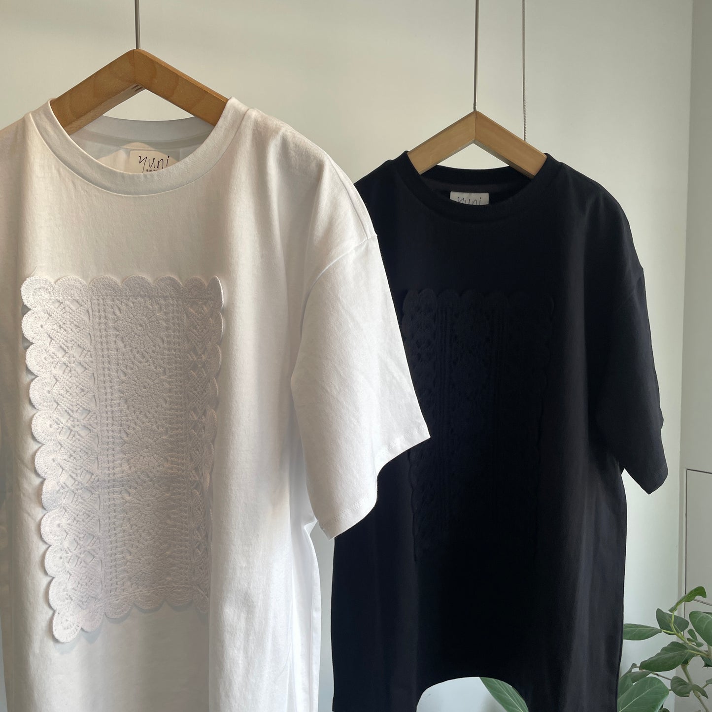 yuni//cotton Lace Tシャツ 1701CT011261
