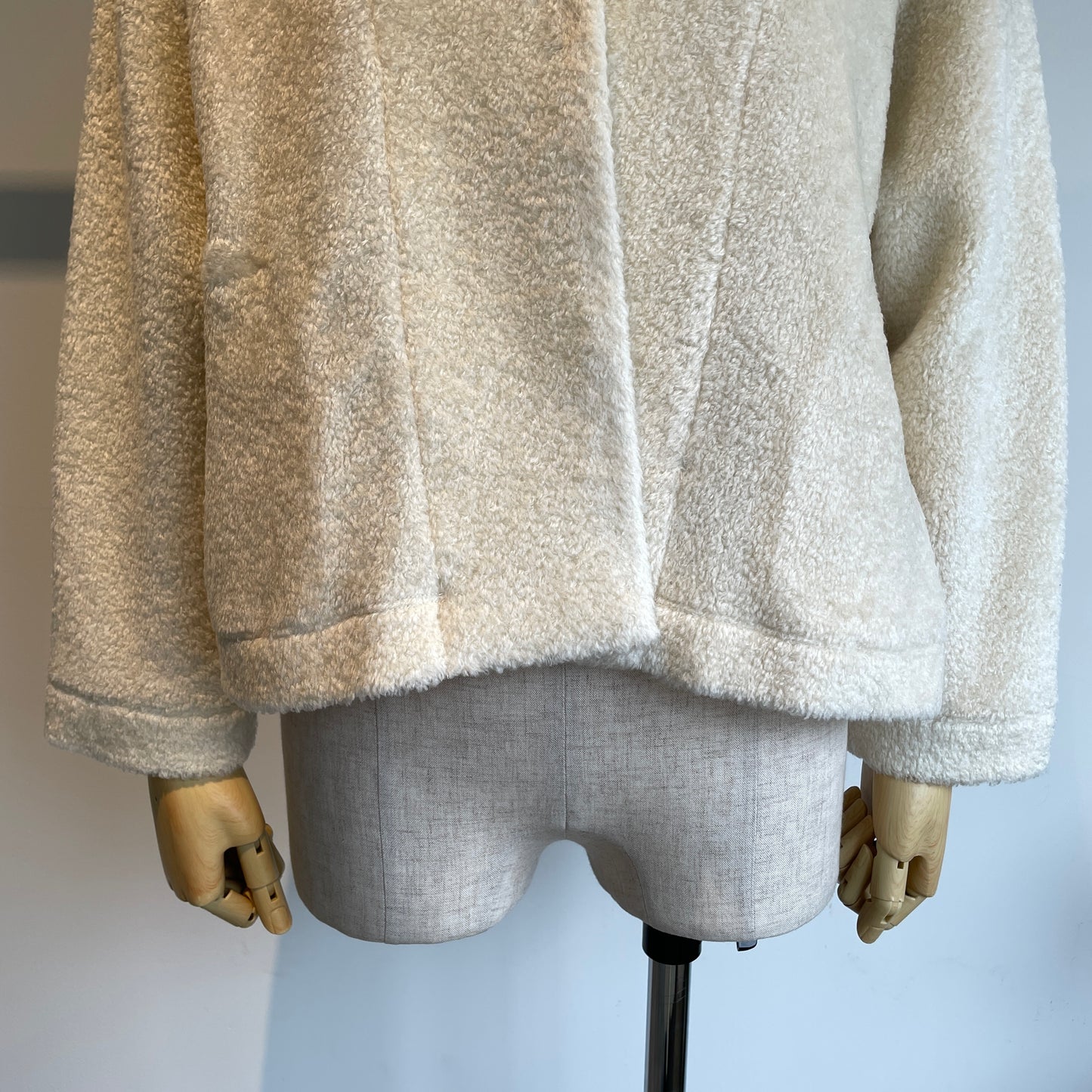 handsofcreation//トイプー起毛カシュクールJK 01540876