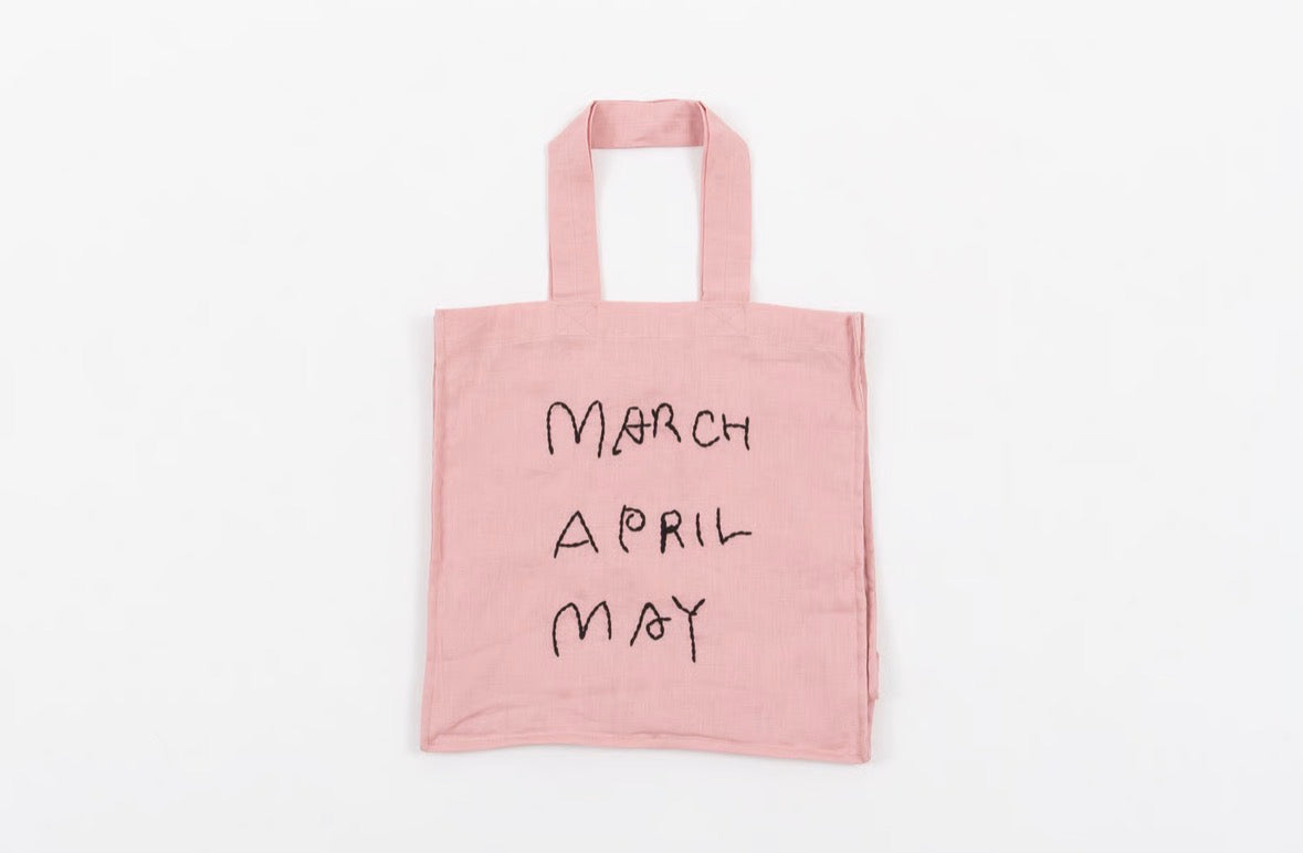 タグ付き新品✨MARCHAPRILMAY リネントートバッグ　ホットピンク MarchAprilMay//リネントートバッグ25L（26年リニューアル） – hibikiru