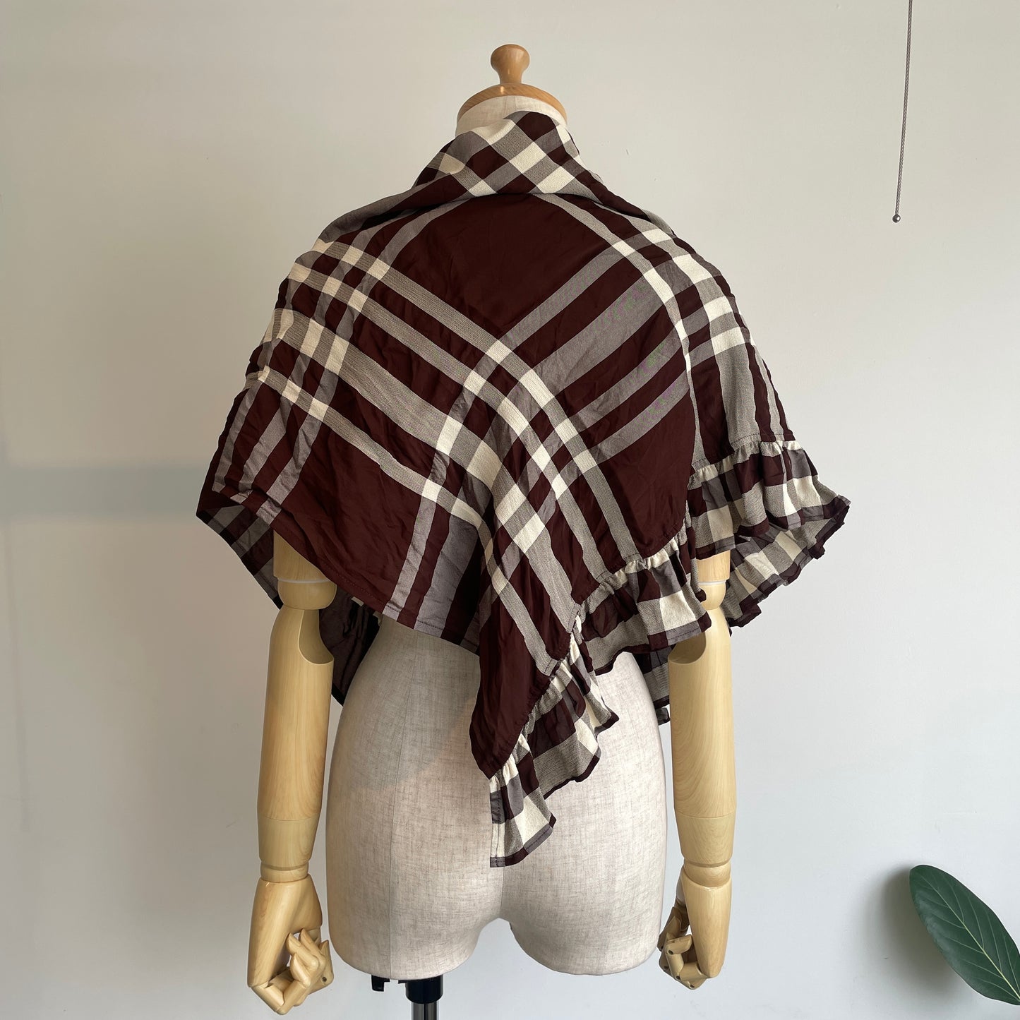 buoy buoy//Last Summer CHECK SCARF 2701MF002261