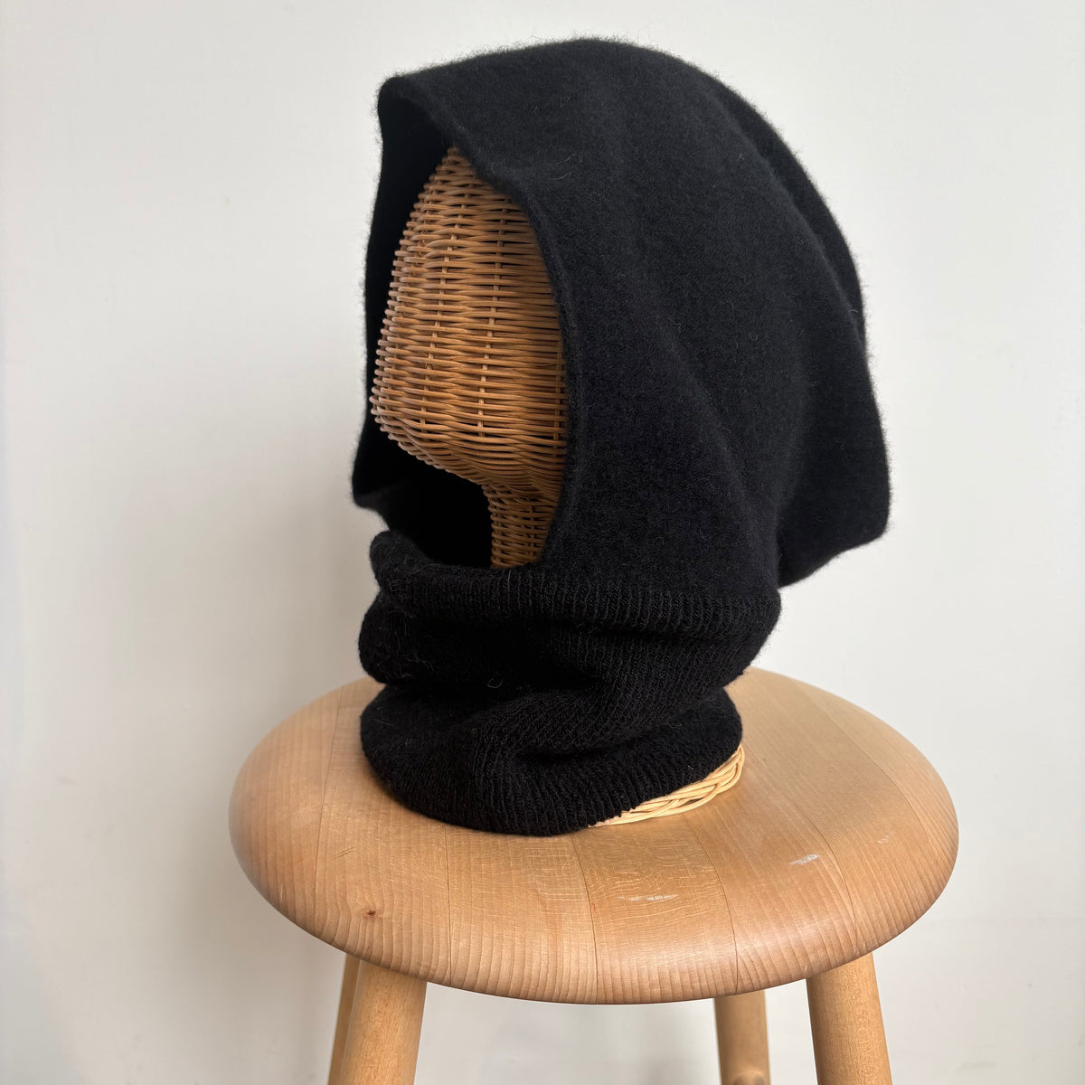 Mia Hat //Wool Hood (Rib)   No.2662