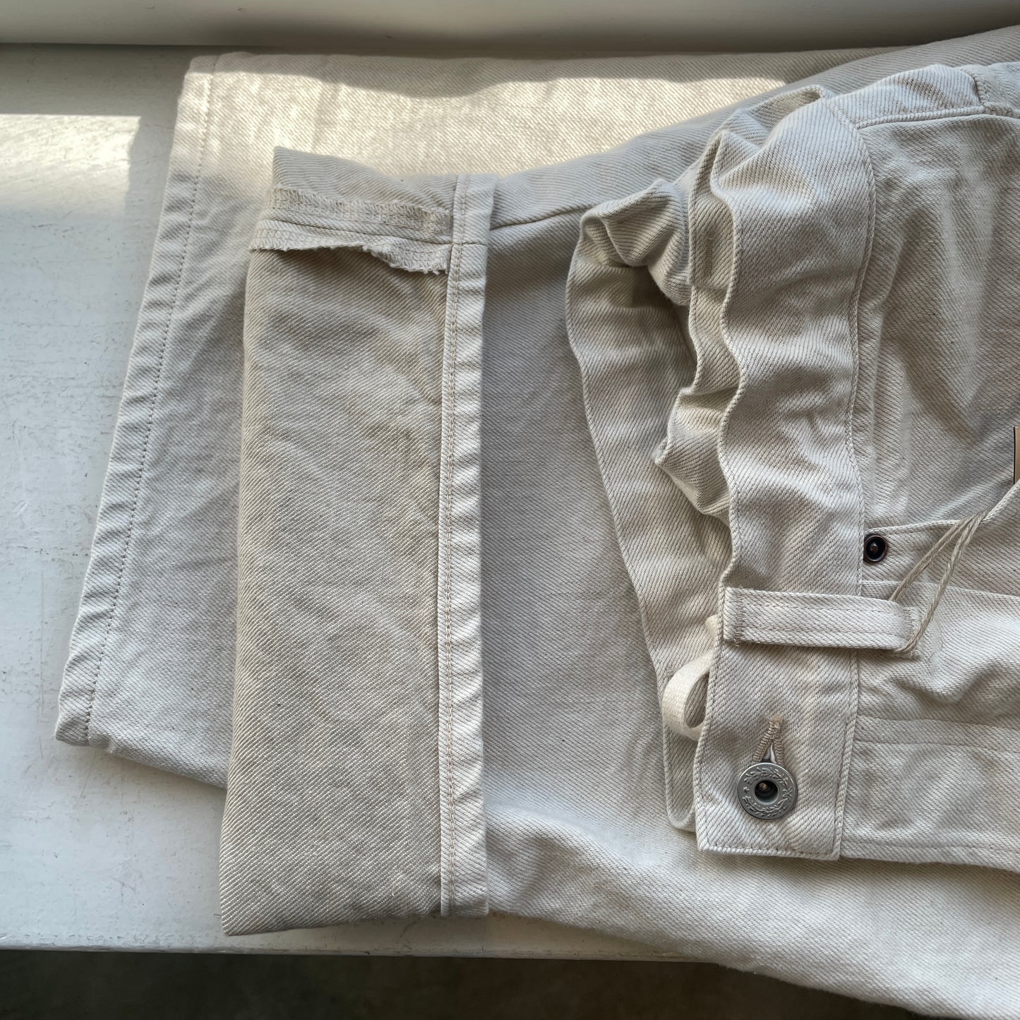 HAVERSACK //ワイドテーパードデニムパンツ　862600