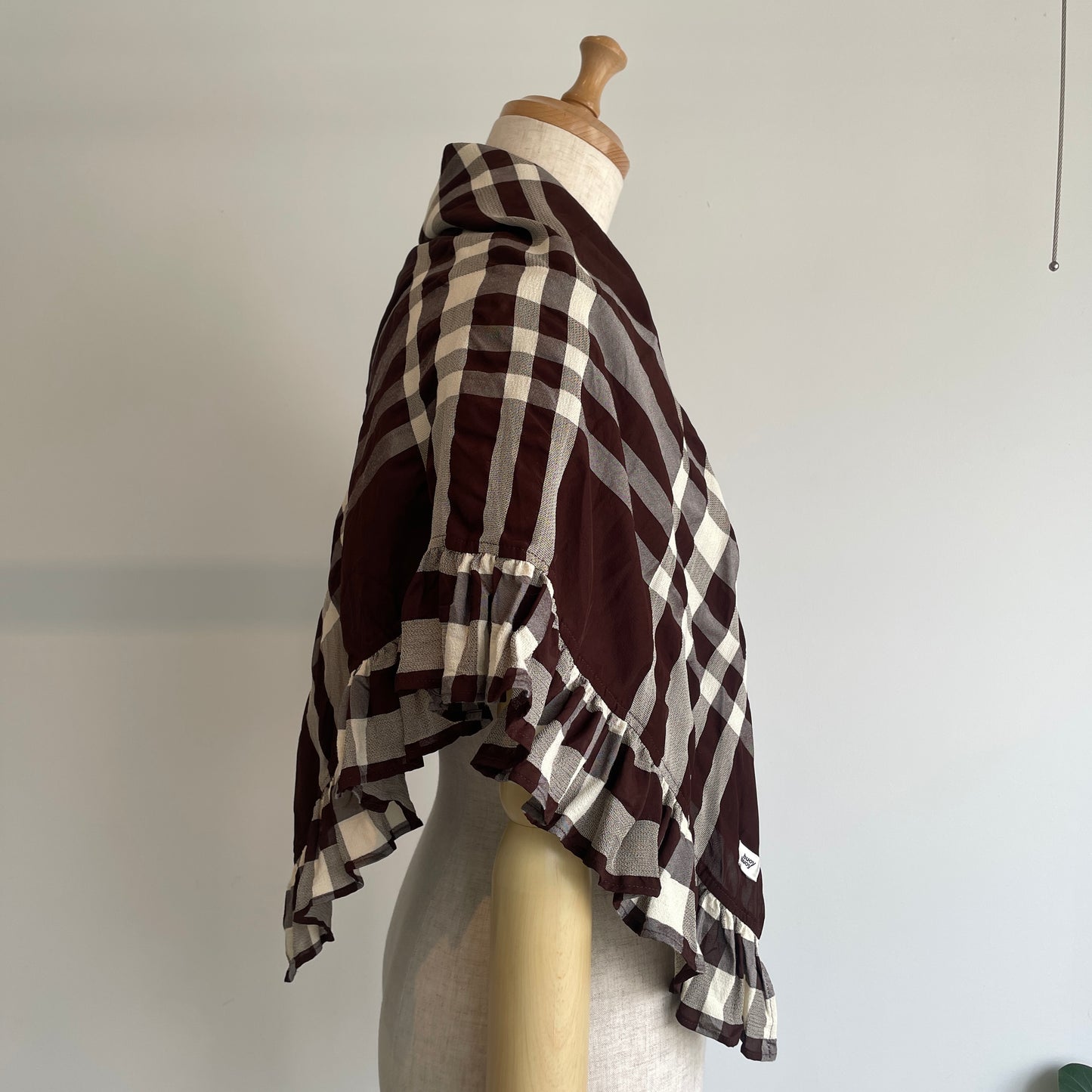 buoy buoy//Last Summer CHECK SCARF 2701MF002261