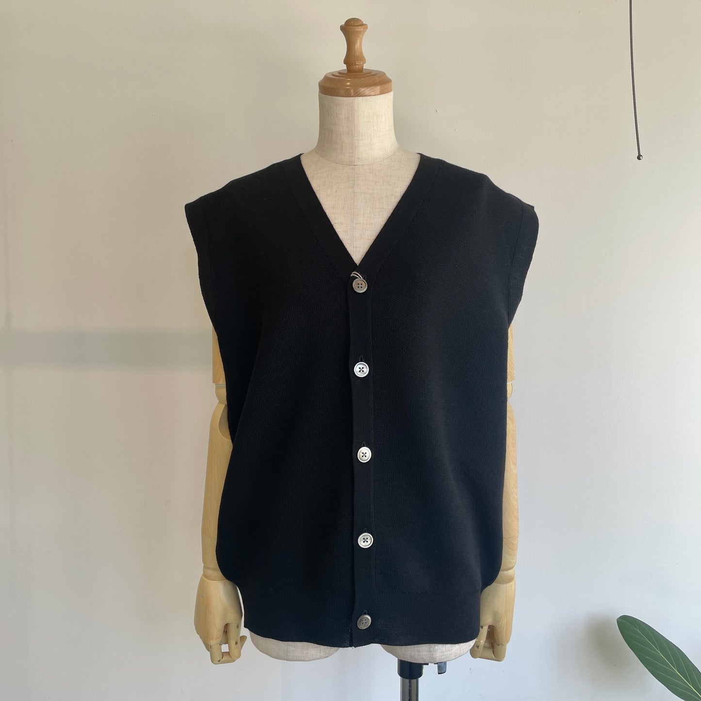 HAVERSACK //14GW鹿の子編みニットベスト　832600