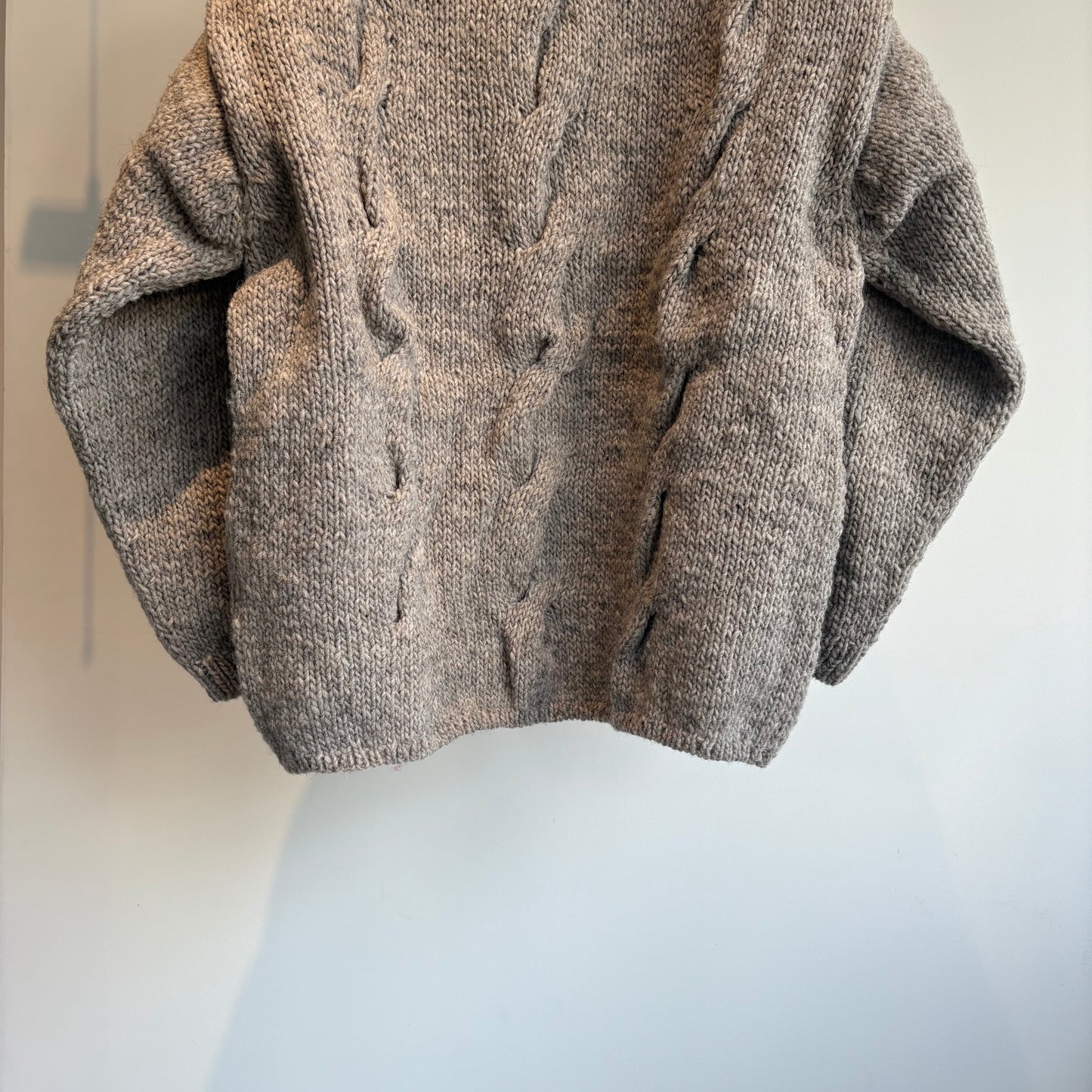 handsofcreation//ローゲージニット手編みBigケーブルP/O 01540724