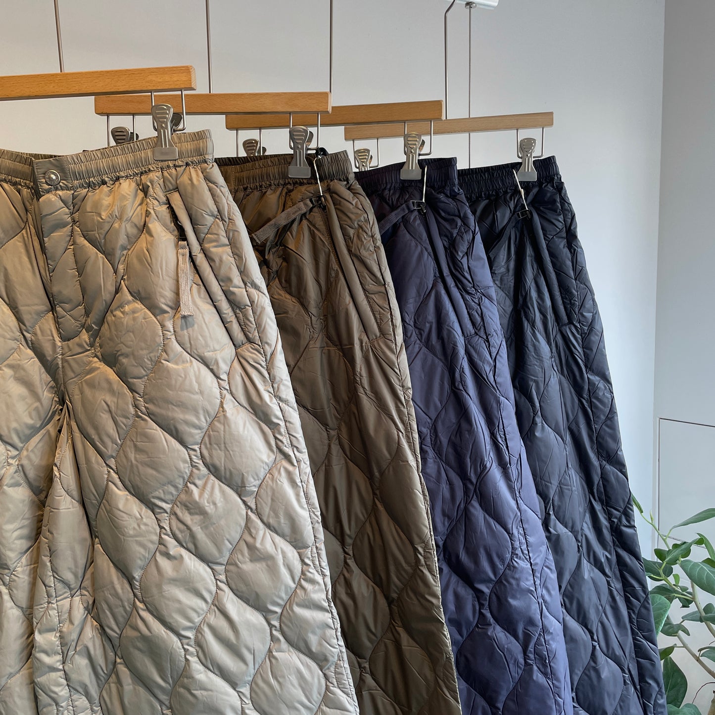 TAION//ミリタリー スプリット ダウンスカート(パンツ) -ソフトシェル TAION- W159LSSKML-1