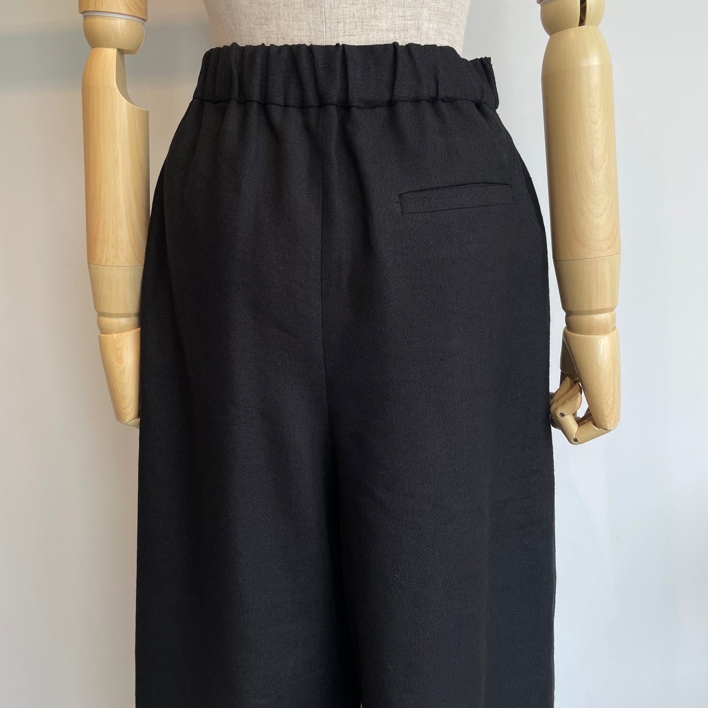 SI HIRAI//グリッターリネンANCLE WIDE PANT  CHSS26-7004