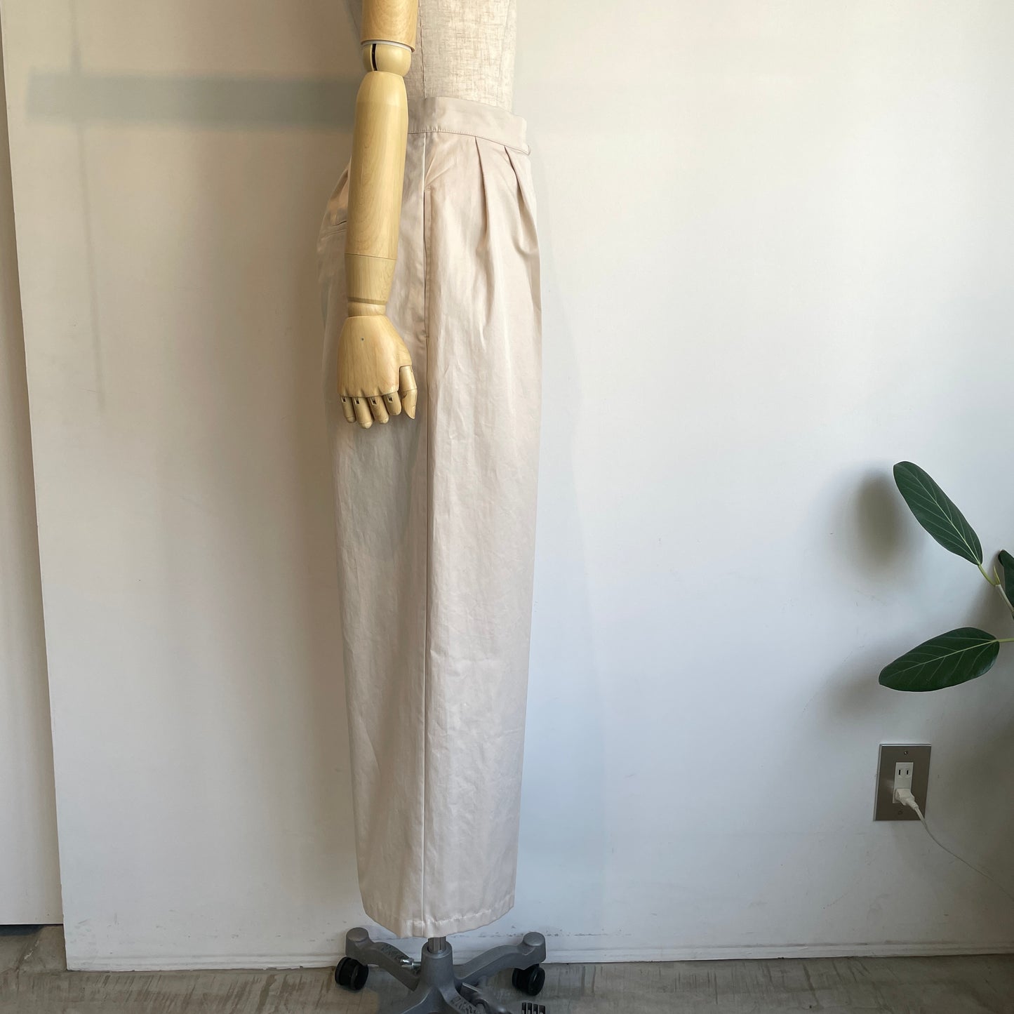 yuni//master seed Cotton chino wrap パンツ　1701PT007262