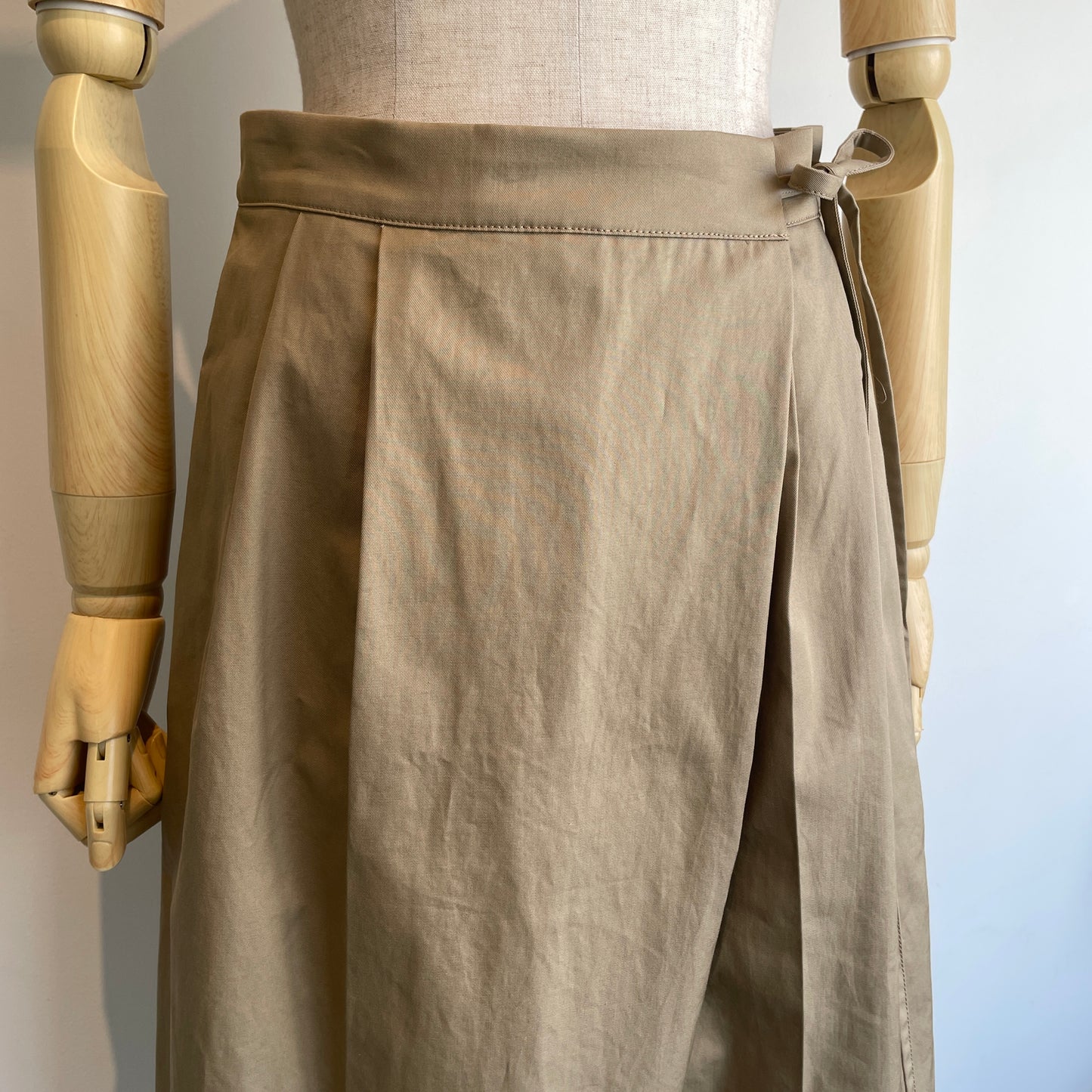yuni//master seed Cotton chino wrap パンツ　1701PT007262