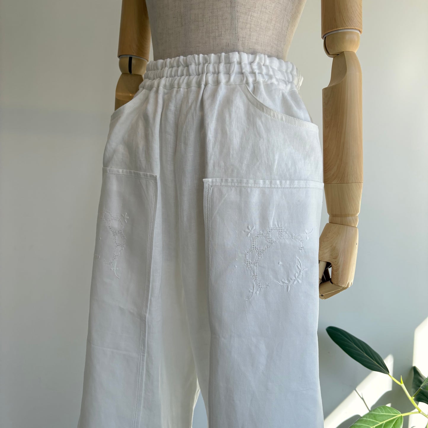 heriter//tablecloth remake pants H0-00-5005
