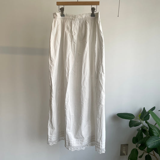 Oo//vintage レースエプロンSK
