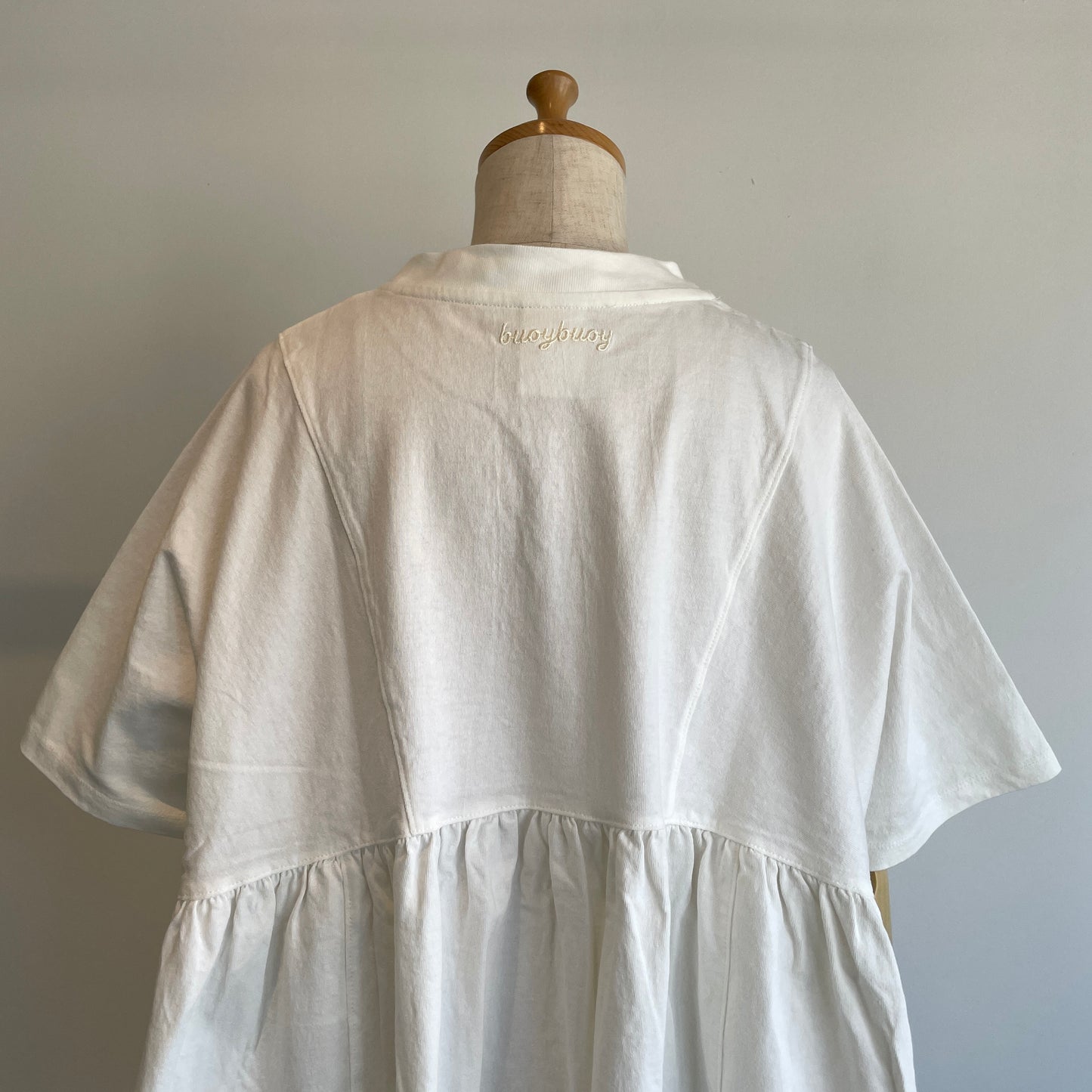 buoy buoy//VINTAGE REAL gather T-シャツ　2701CT010261