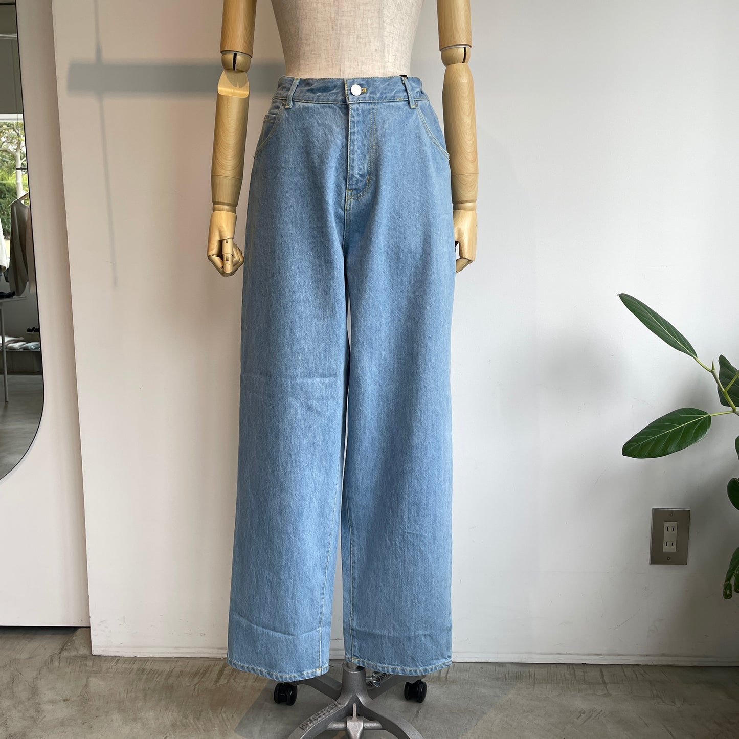si si si//WIDE BASIC PANTS 2026-SS316（N610A）