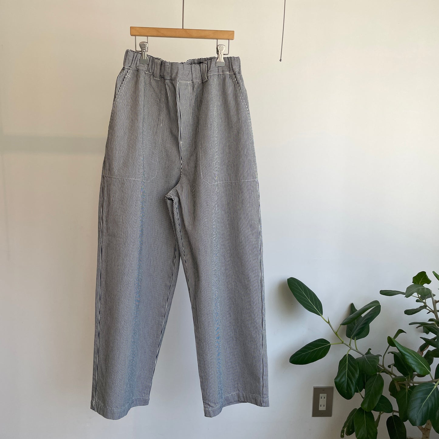 handsofcreation//CLASSICヒッコリーデニム／100zヒッコリーデニムパンツ　01620321
