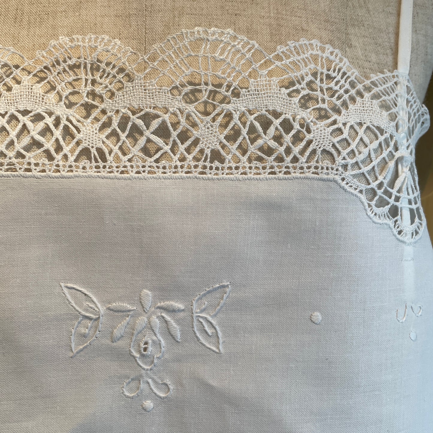heriter//bobbin lace oval camisole H0-00-3086