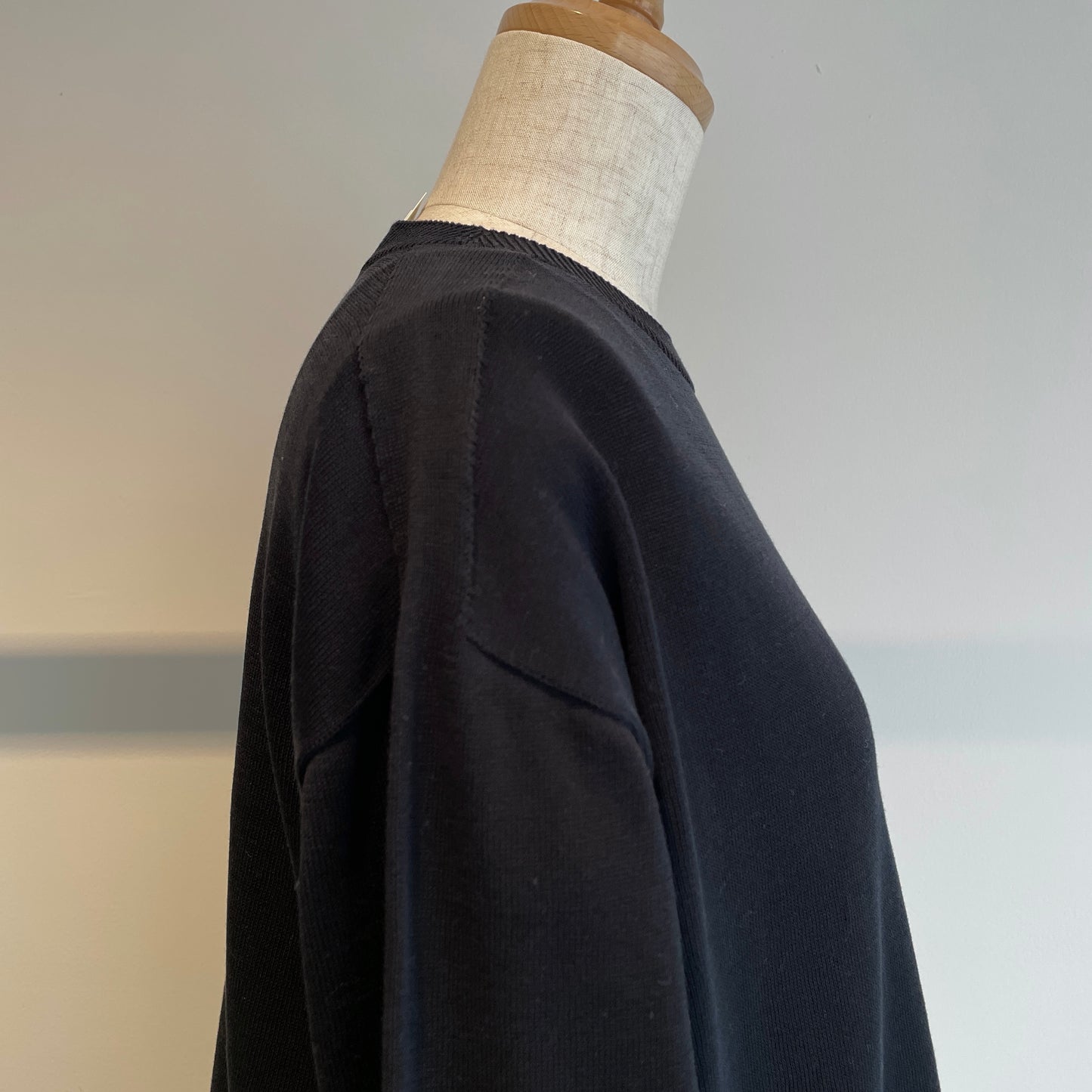 handsofcreation//強撚COTTON15Lホールガーメント7分袖ポケットP/0 03610701