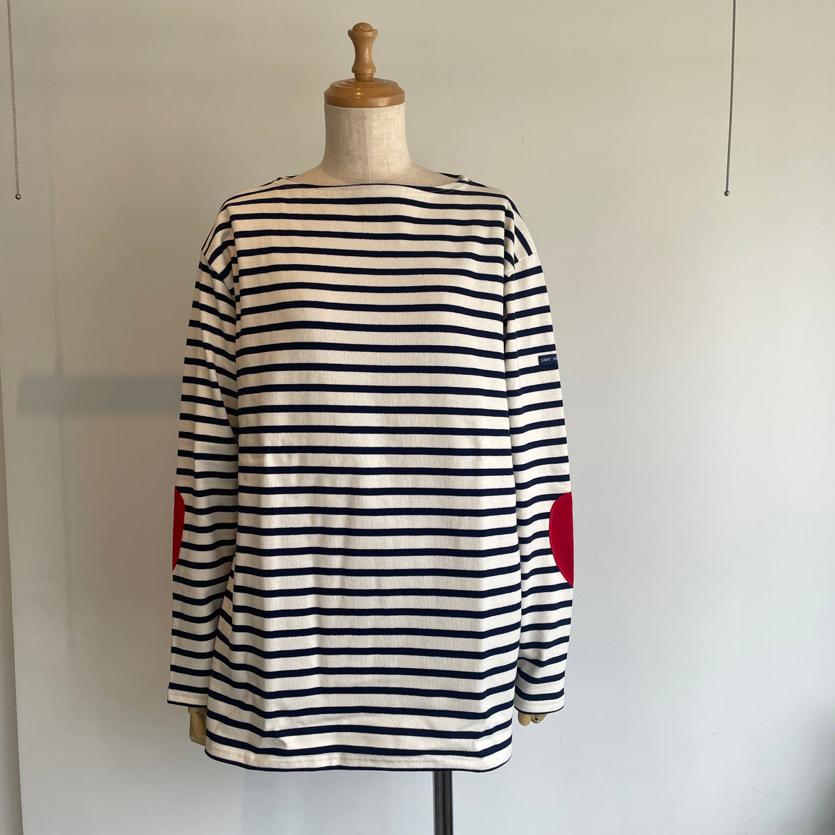 SAINTJAMES//OUESSANT HEART ELBOW PATCH  26F24JC OUES.COUD