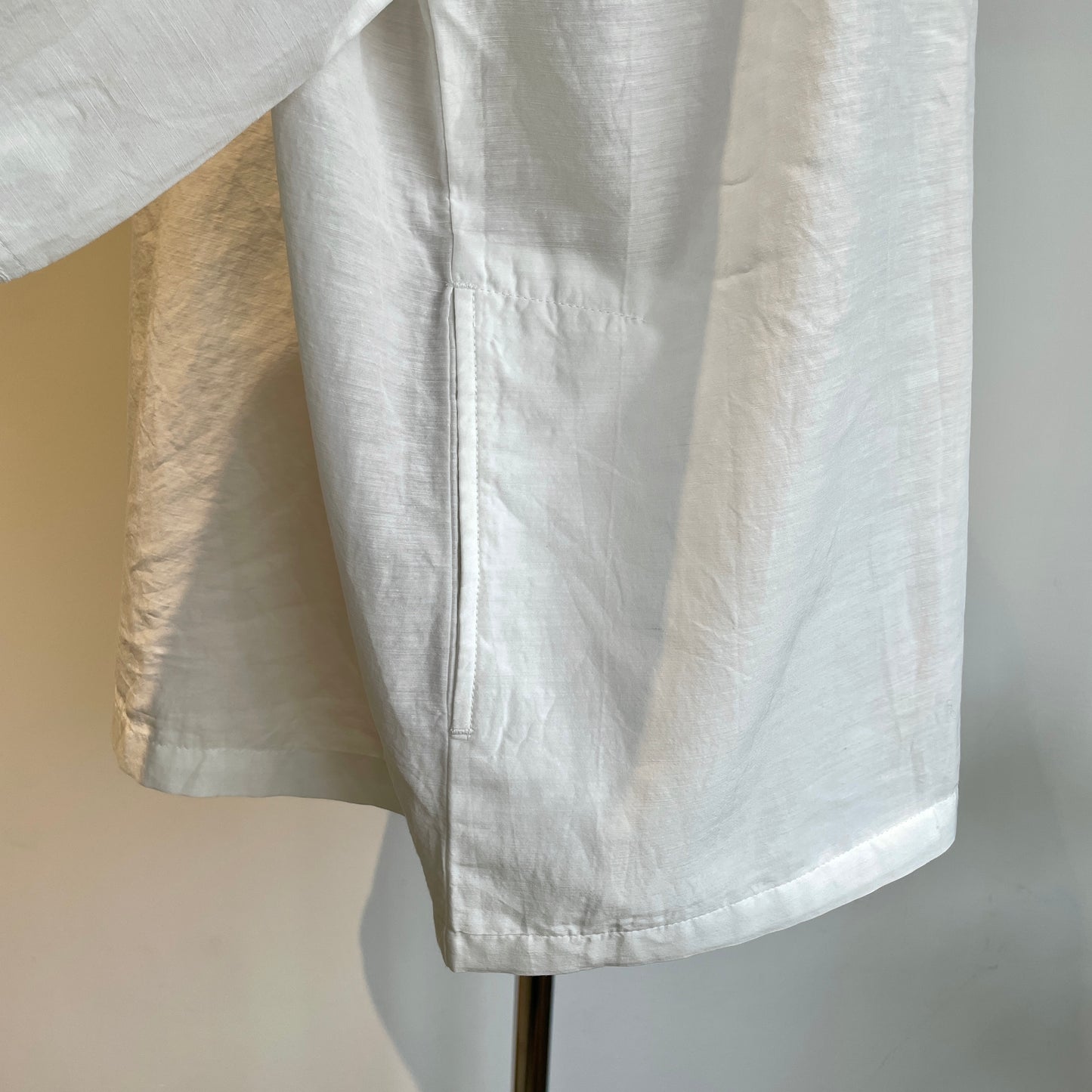 universaltissu //コットンキュプラリネン フーディー　US260BL034