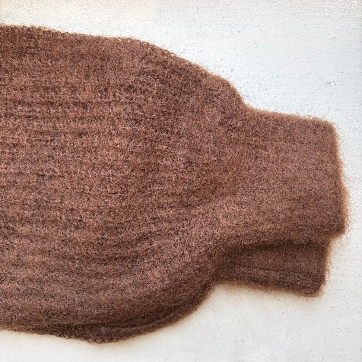 heriter//beads embroidery mohair cardigan  H0-00-1007