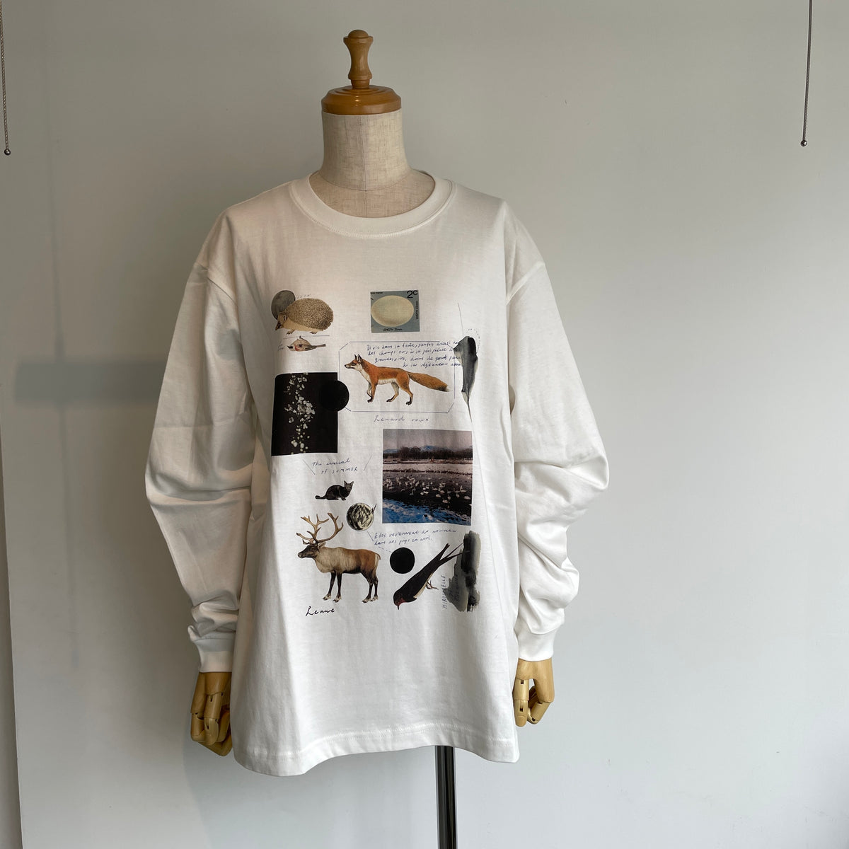 sweetlittlenothing//spring forest ロングスリーブTシャツ