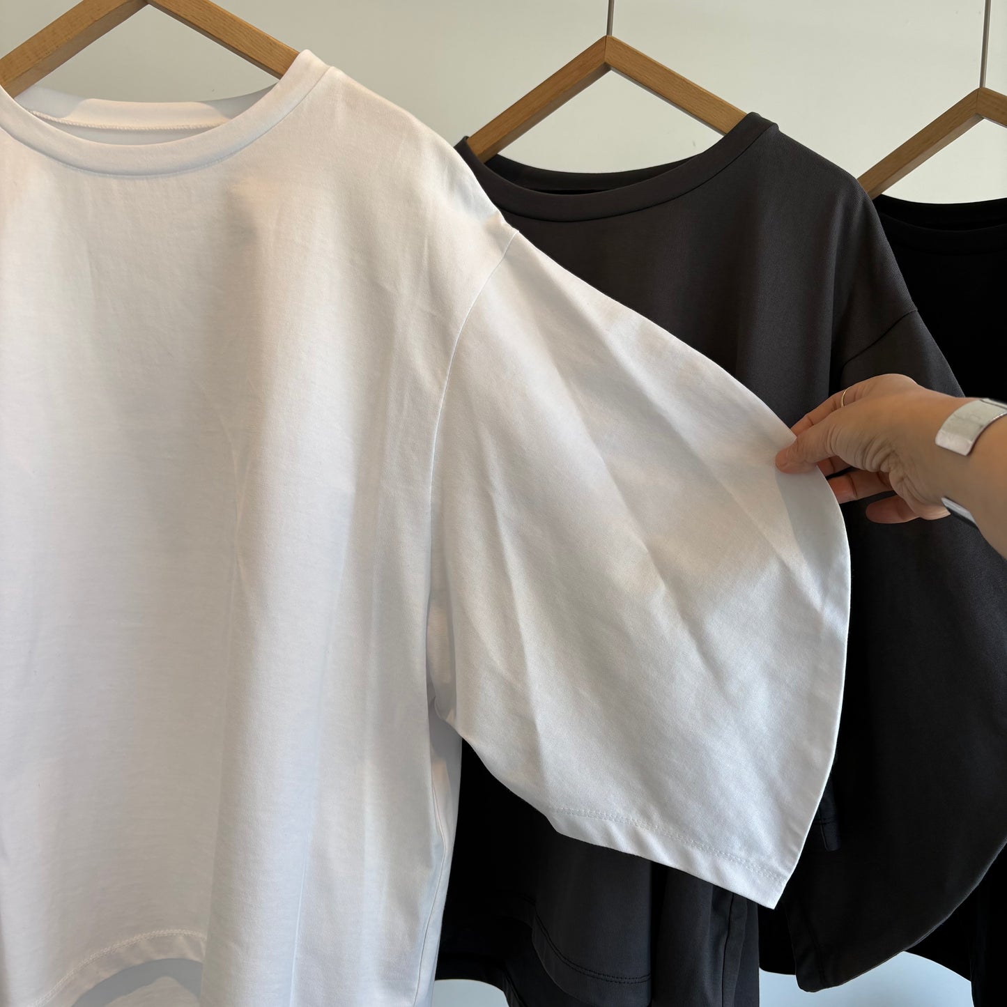 SI HIRAI//ROUND SLEEVE-T  CHSS26-7013