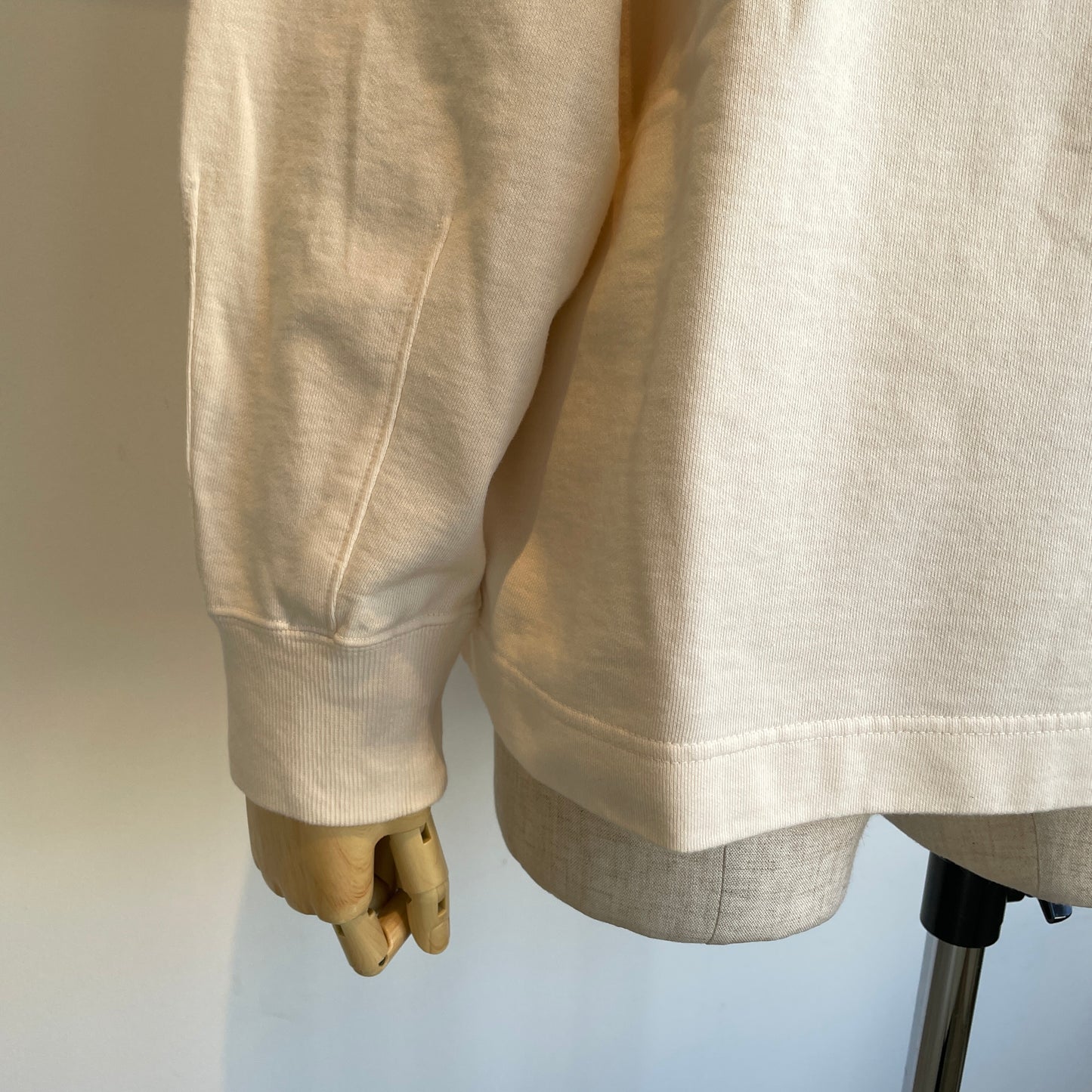 handsofcreation//40/20コマミニ裏毛変形リブカラーP/O 01550892