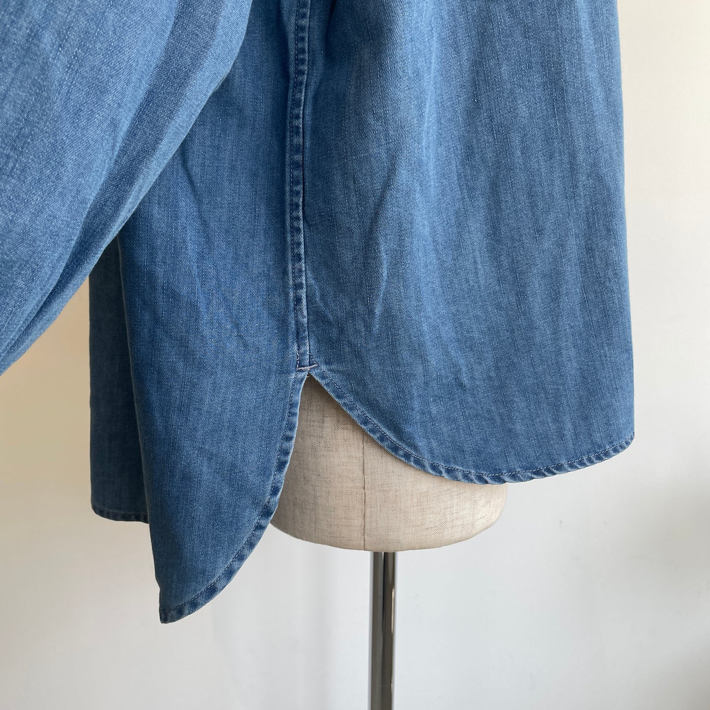 porter des boutons//タックカラーシャツ　P21-1-013