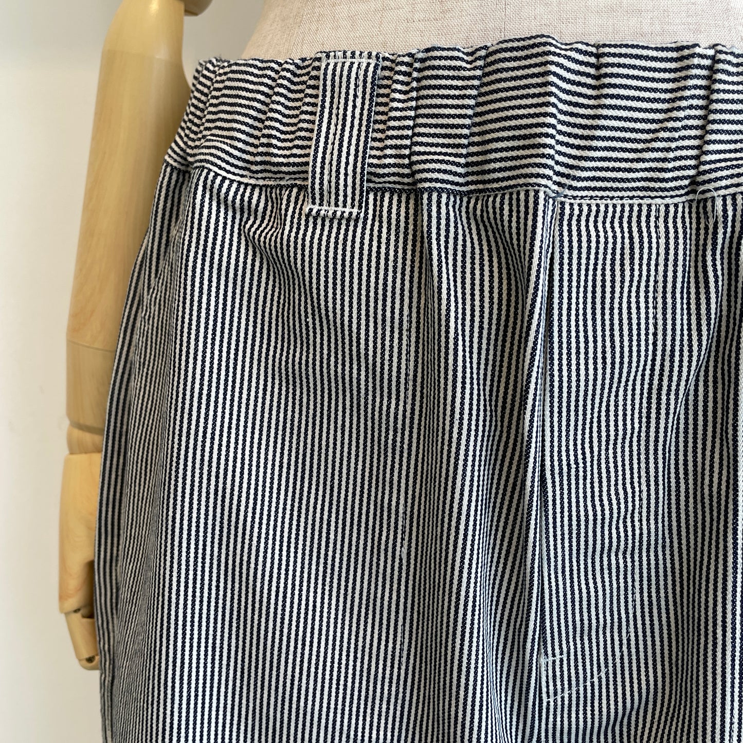 handsofcreation//CLASSICヒッコリーデニム／100zヒッコリーデニムパンツ　01620321