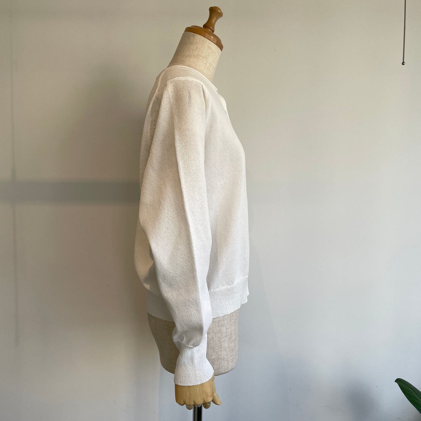 yuni //12G和紙/Polyester カーディガン　1701KN007261