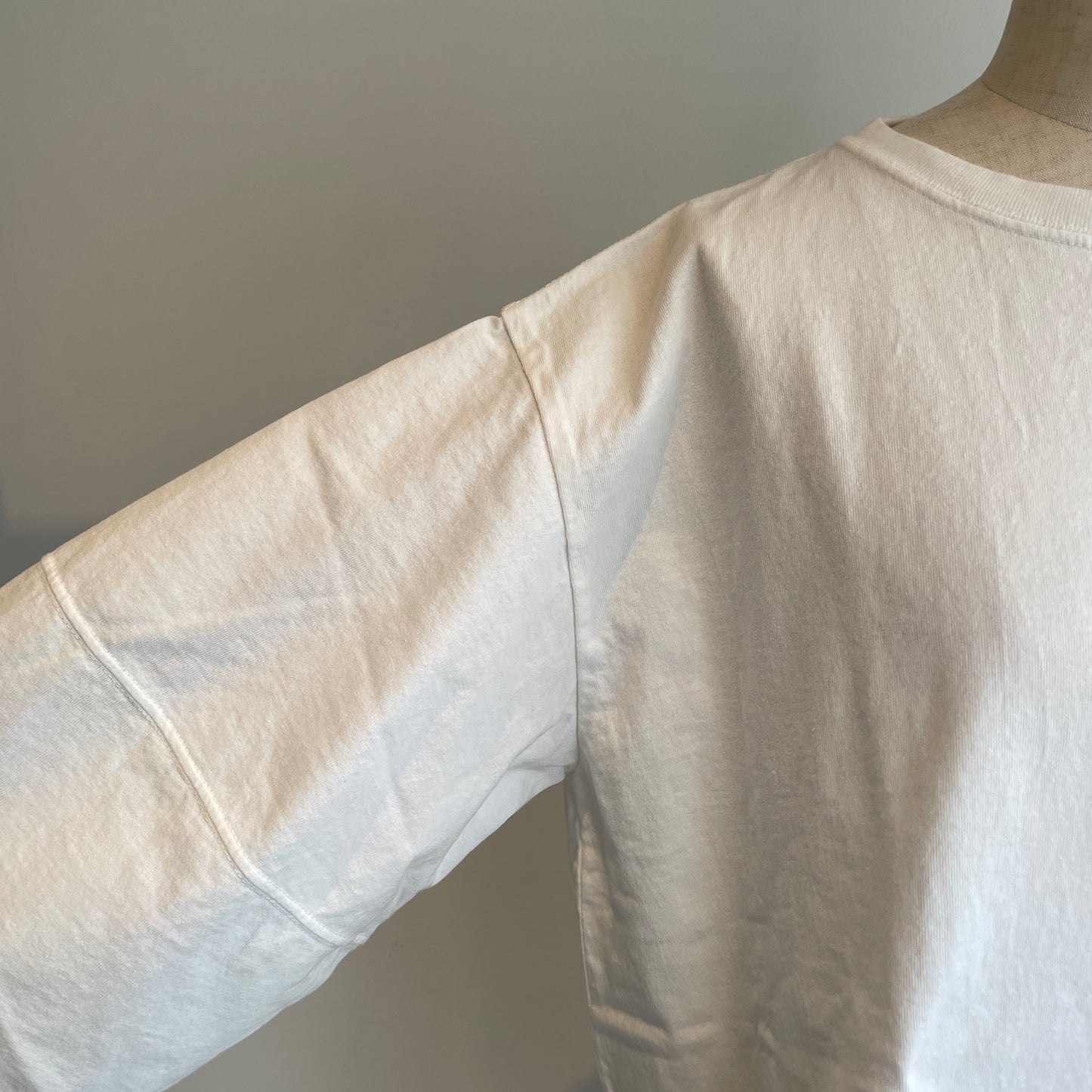 handsofcreation //USA18/-天竺ショート丈ゆるフレアT 01610806