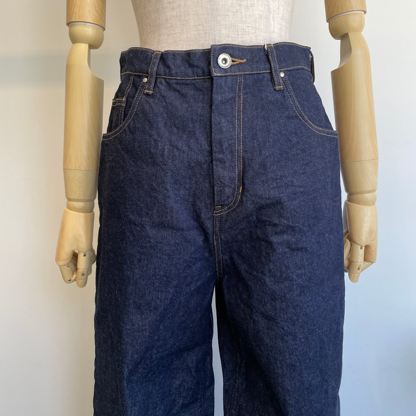 yuni//Cotton 11oz denim 5pkt commonパンツ 1701PT003262
