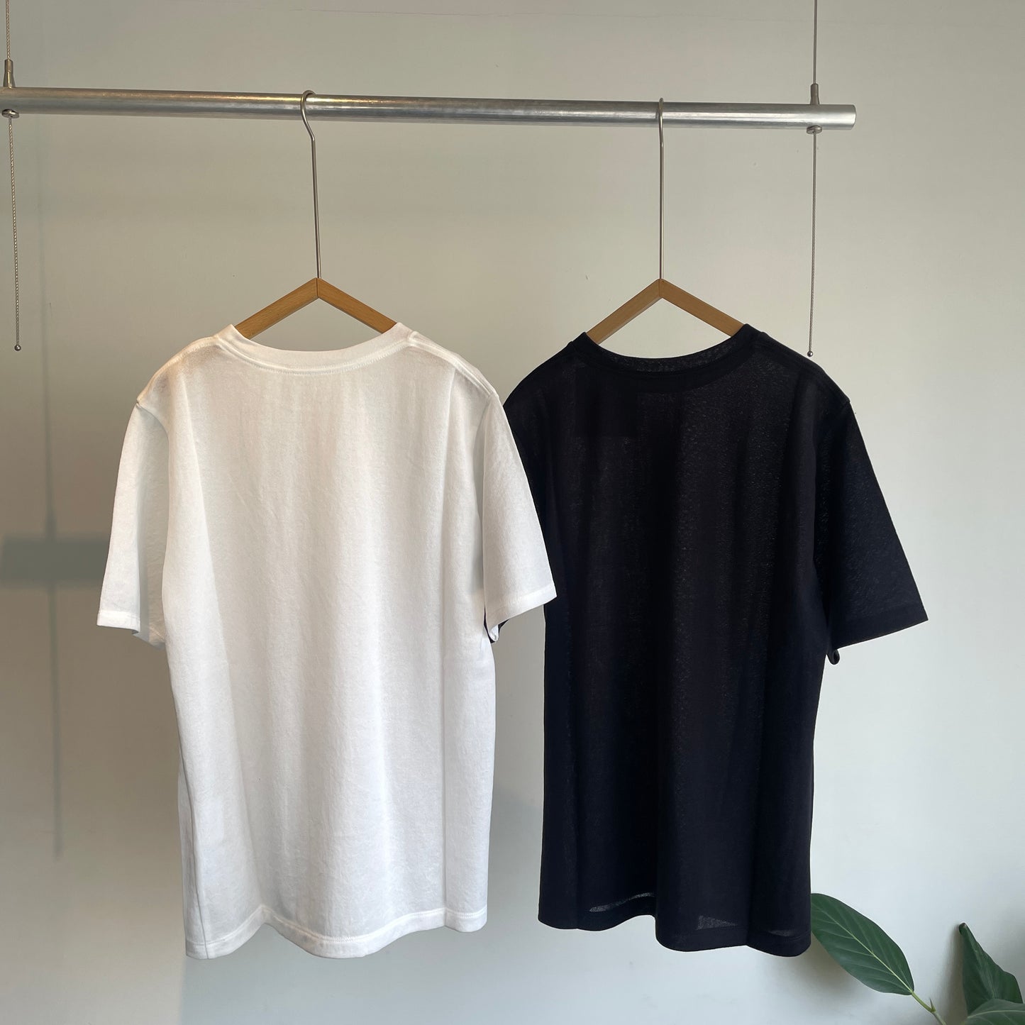 yuni//強撚C/Ny sheer regular T-SH   1701CT009261